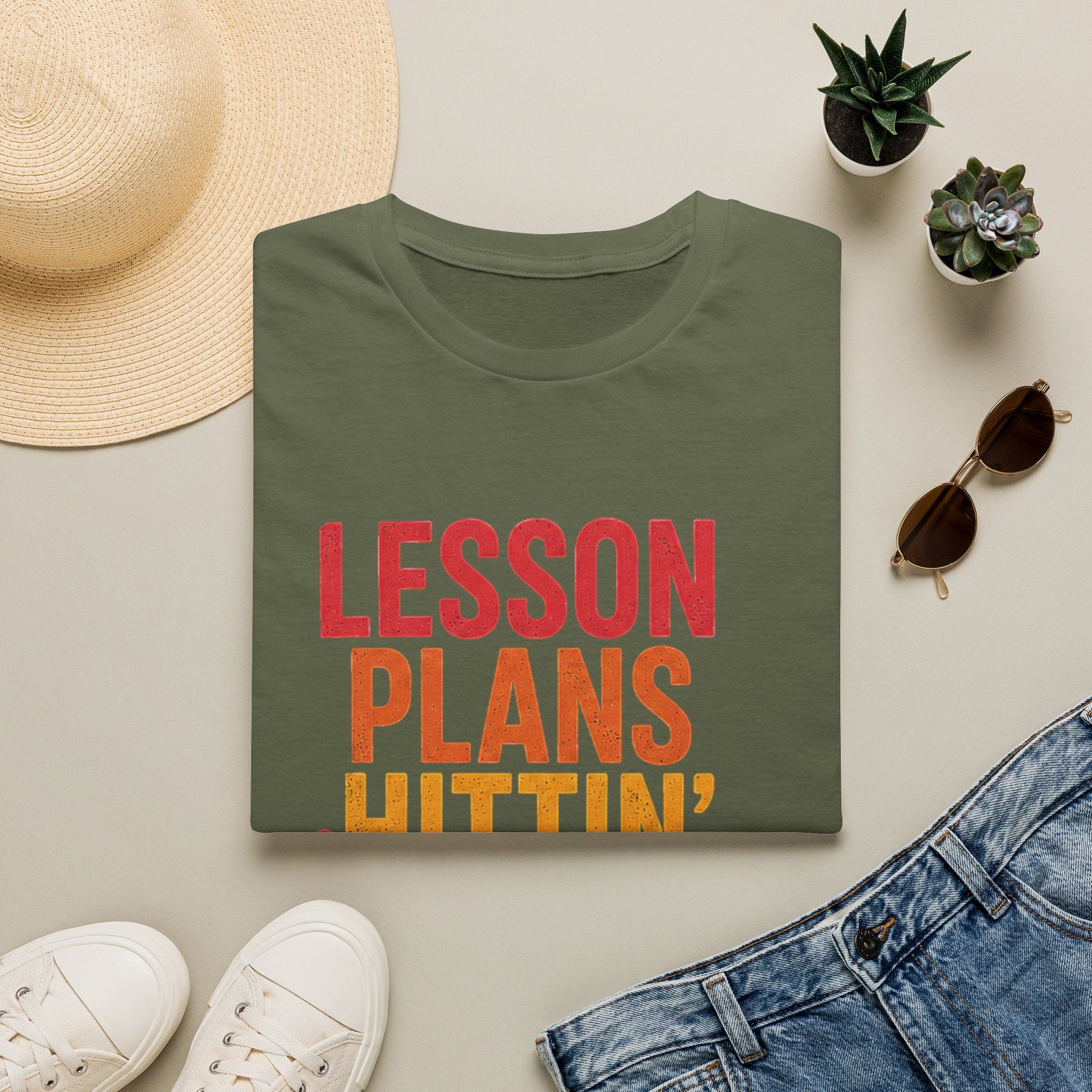 Teacher T-Shirt — "Lesson Plans Hittin' Like a Mixtape" Retro Teacher Gift