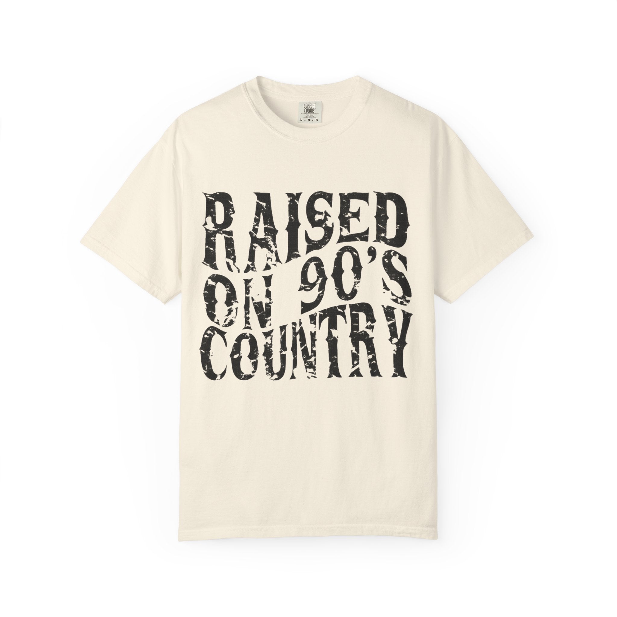 Raised On 90's Country T-Shirt — Vintage Country Music Tee