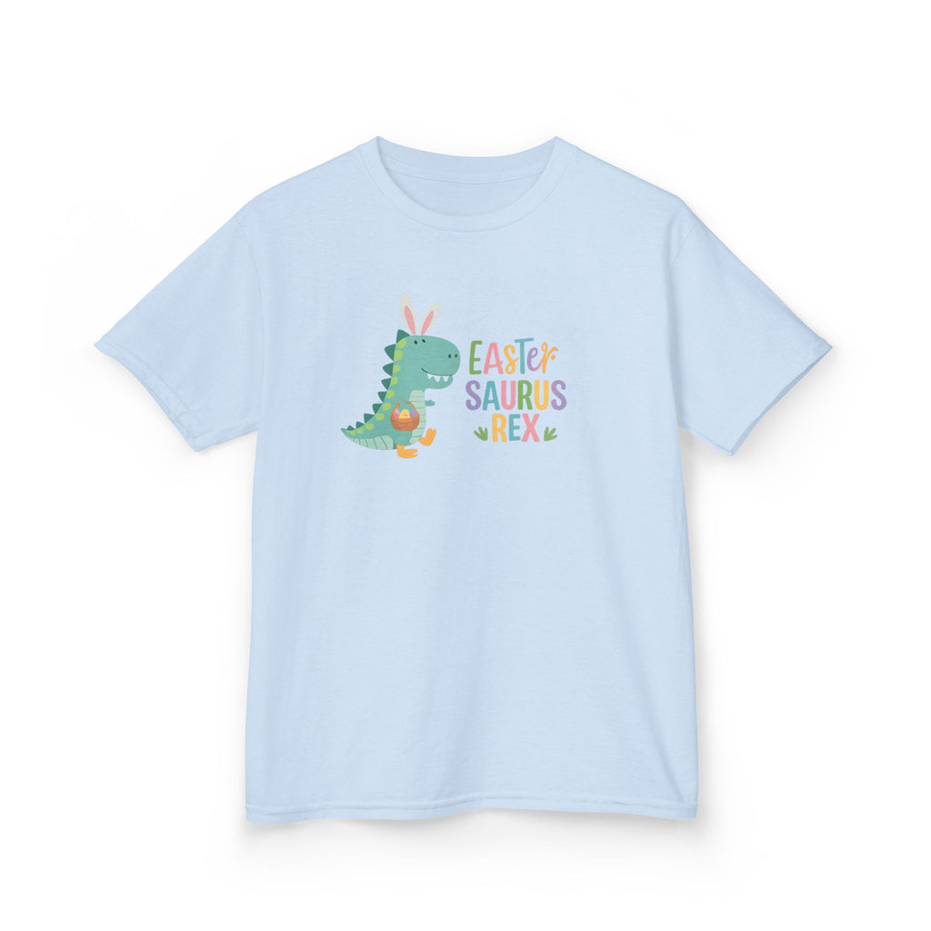 Kids T-Shirt — "Easter Saurus Rex" Cute Easter Dinosaur Tee
