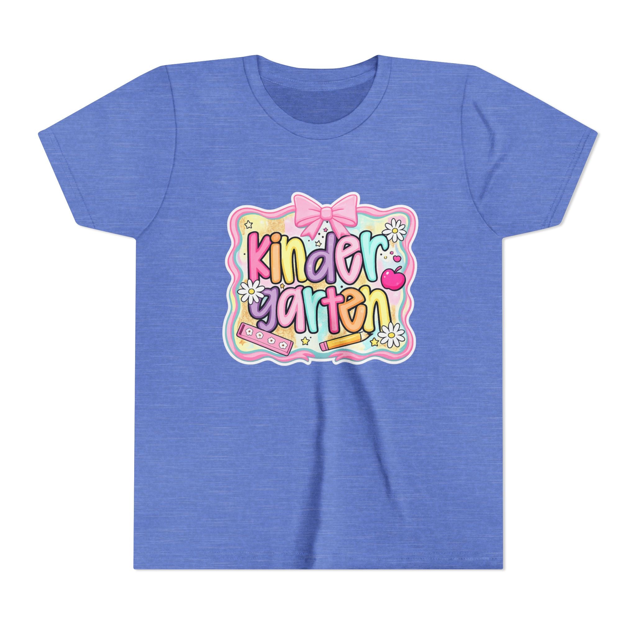 Kindergarten Kids Tee — Cute Back-to-School Youth Shirt