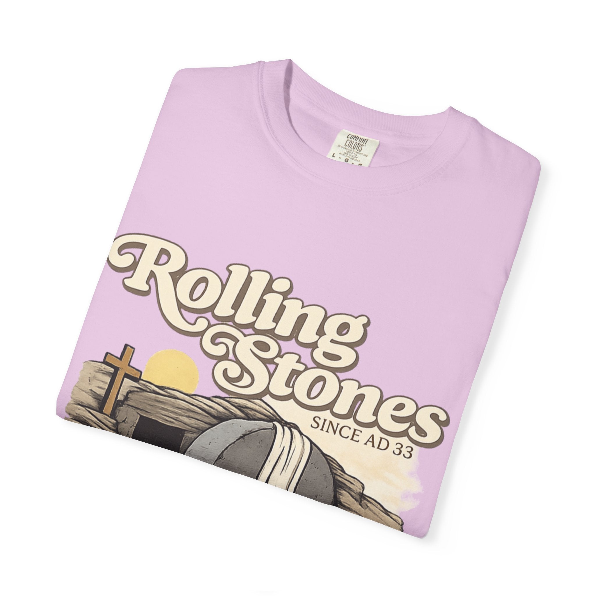 T-Shirt — Vintage 'Rolling Stones' Tomb Design
