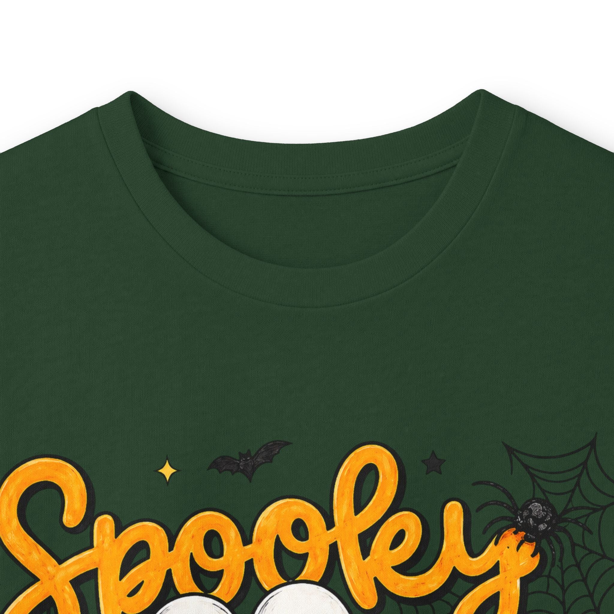 Spooky Mama Long Sleeve Tee — Cute Halloween Ghosts & Pumpkins