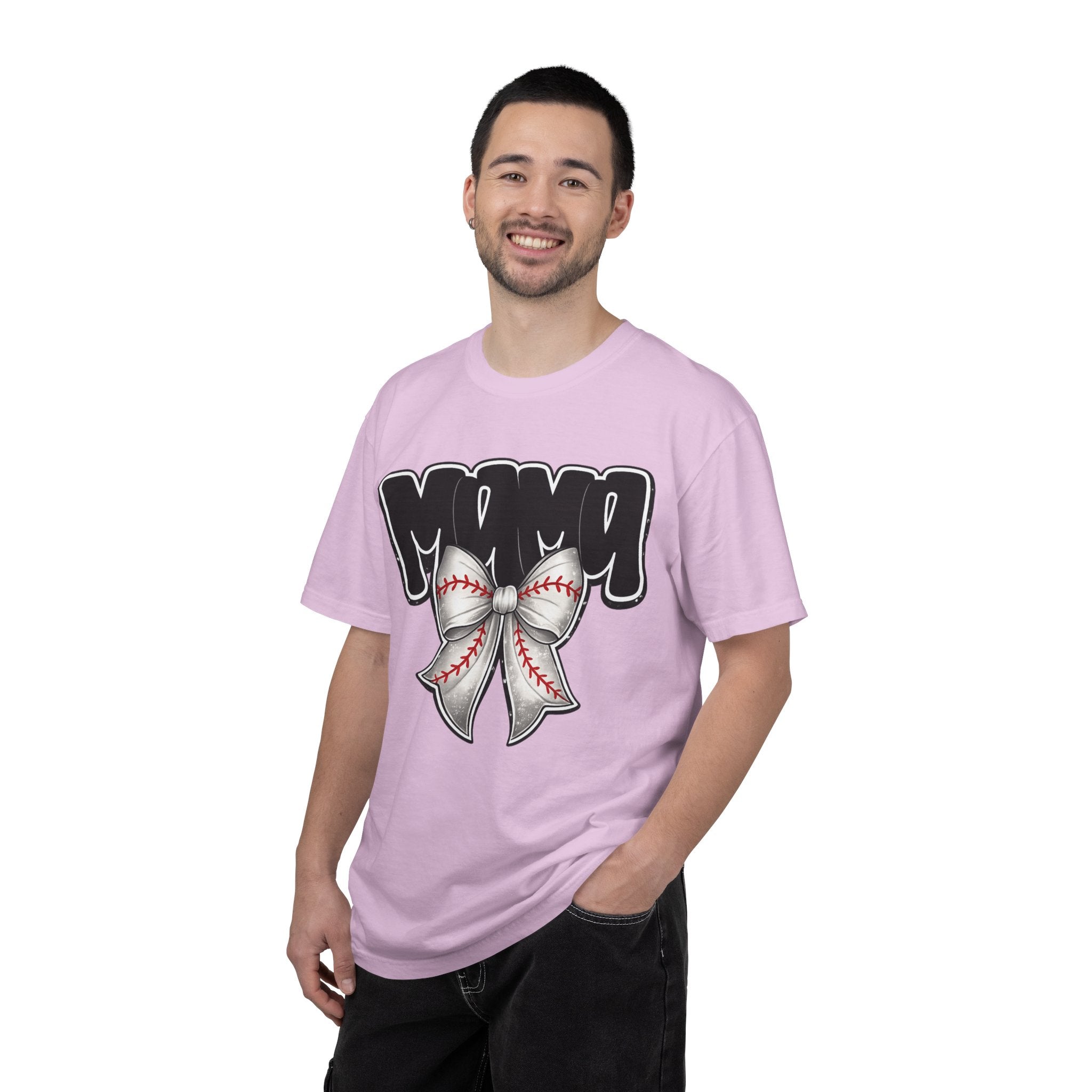 Mama Baseball Bow T-Shirt