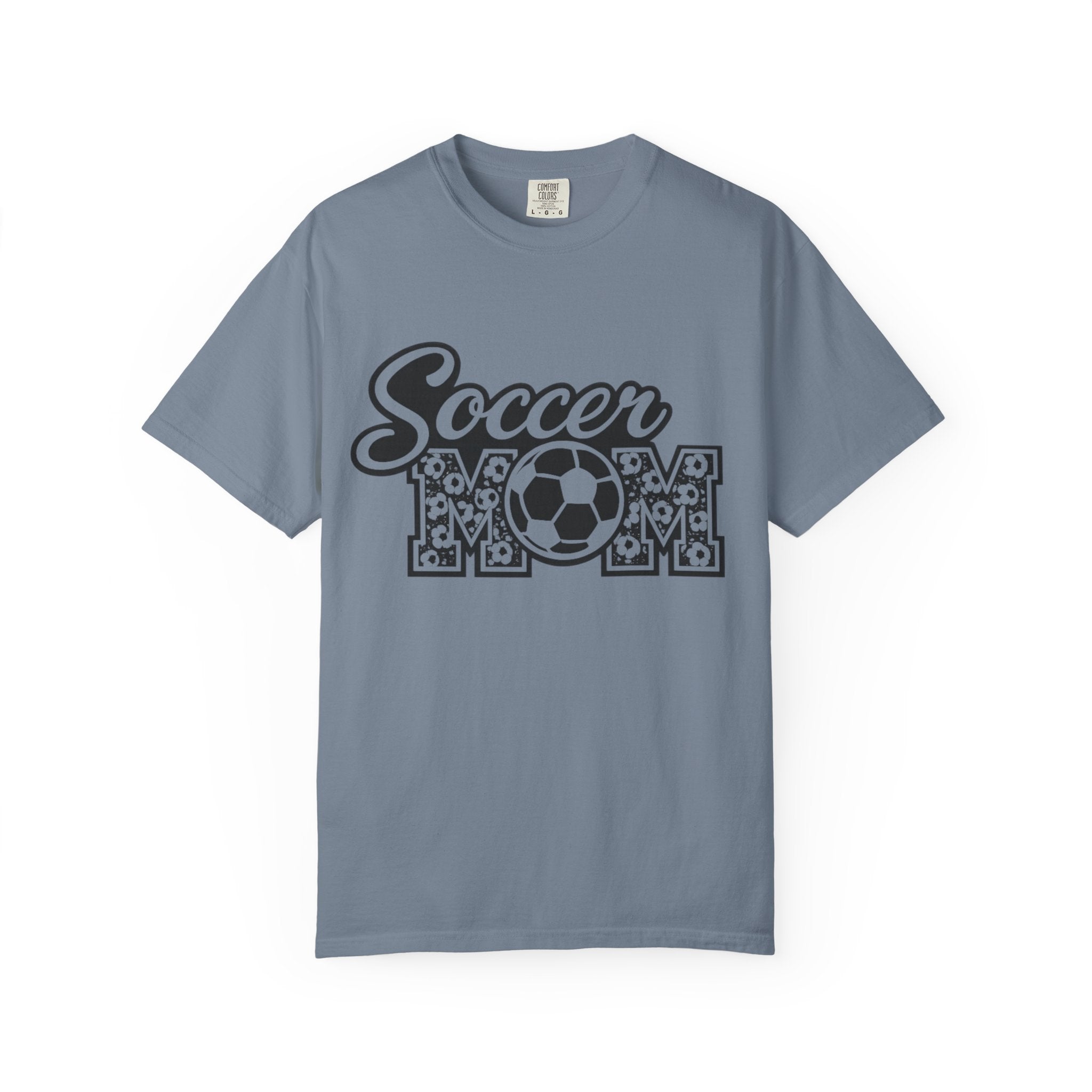 Soccer Mom T‑Shirt — Retro Soccer Ball Mom Graphic Tee