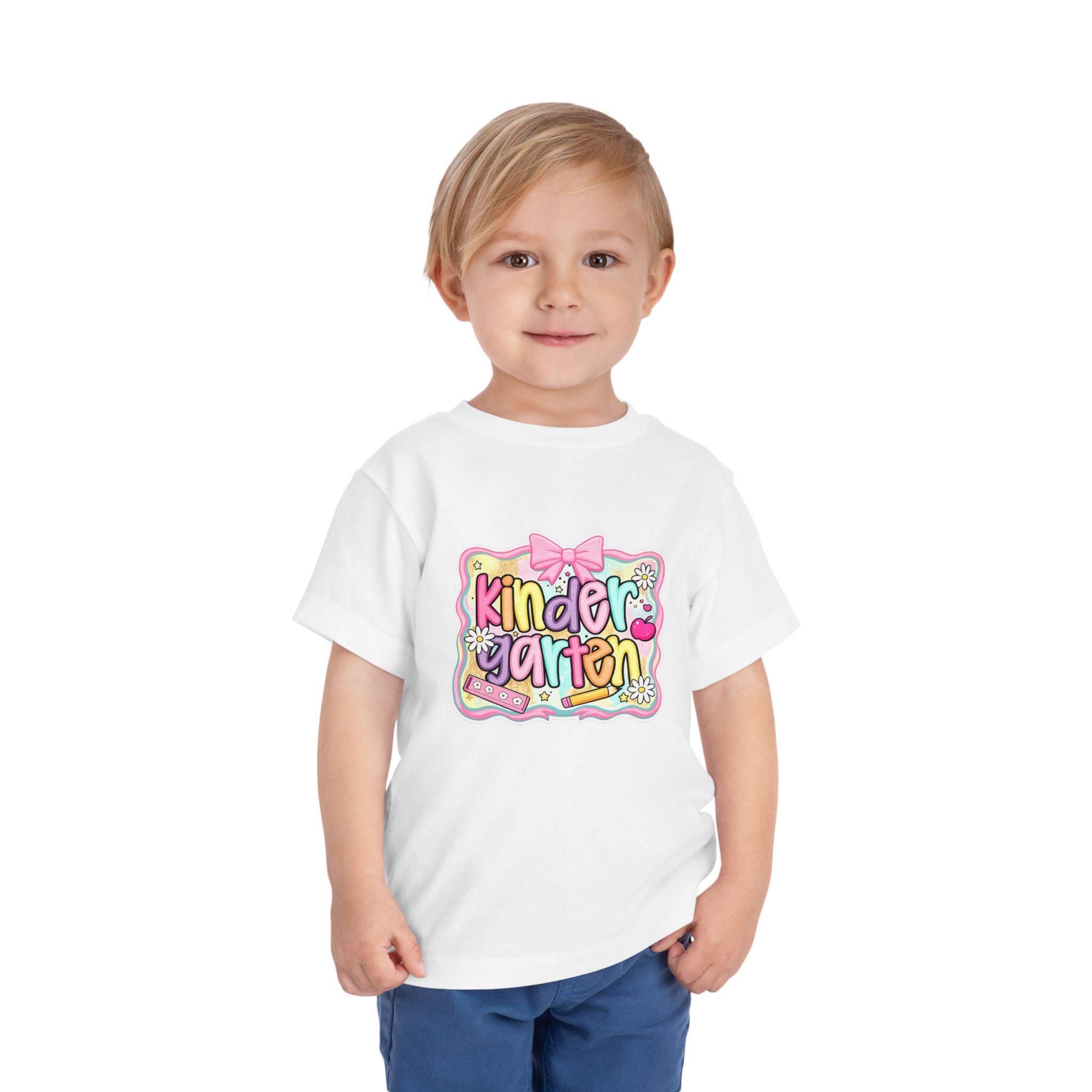 Kindergarten Cute Graphic Toddler Tee — Back to School Shirt
