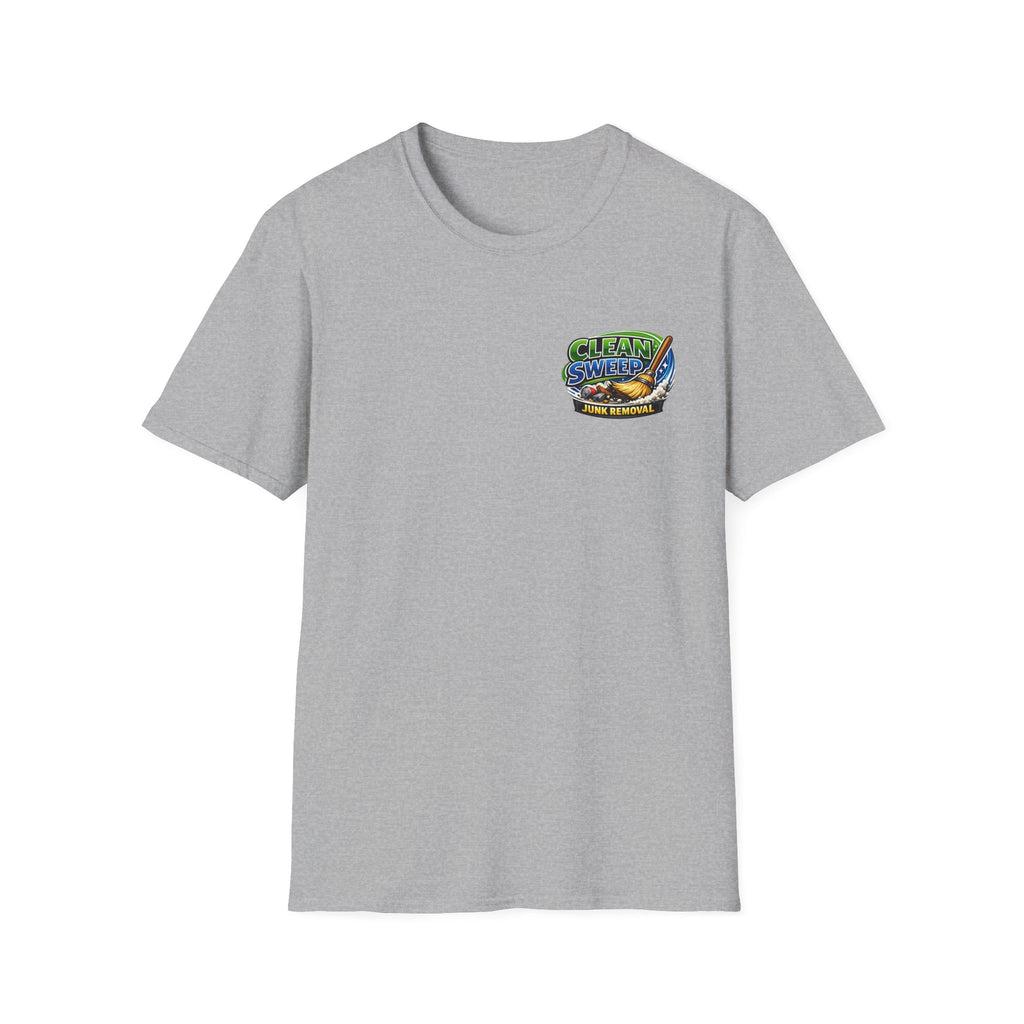 Clean Sweep Junk Removal T-Shirt - Logo Tee for Cleanup Crews