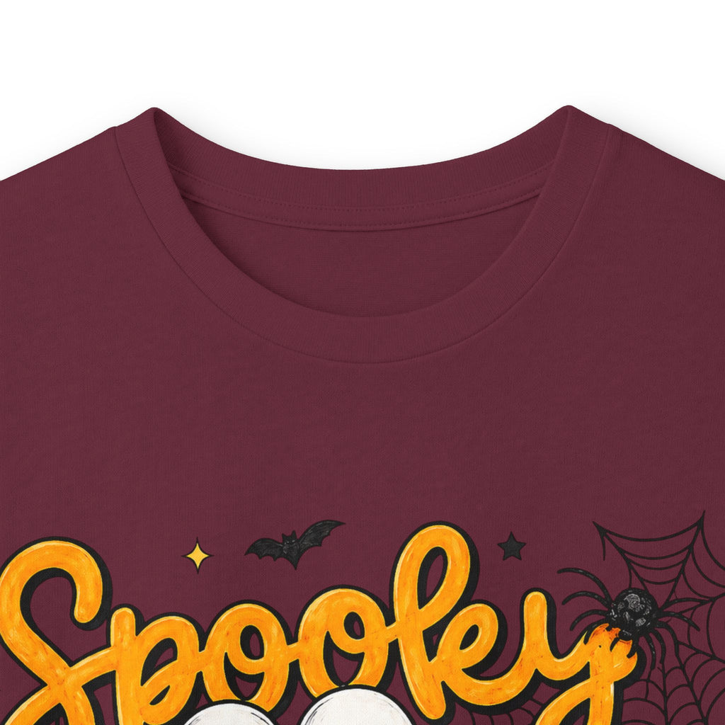 Spooky Mama Long Sleeve Tee — Cute Halloween Ghosts & Pumpkins