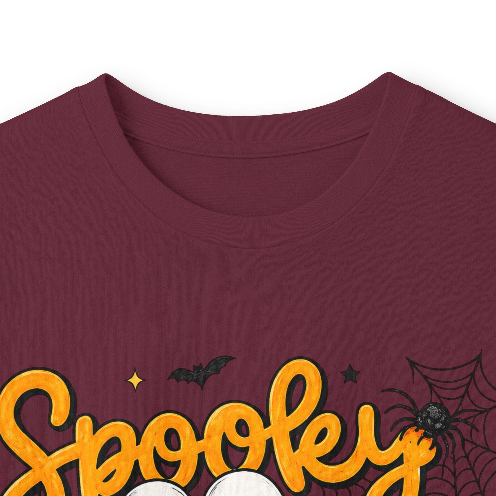 Spooky Mama Long Sleeve Tee — Cute Halloween Ghosts & Pumpkins