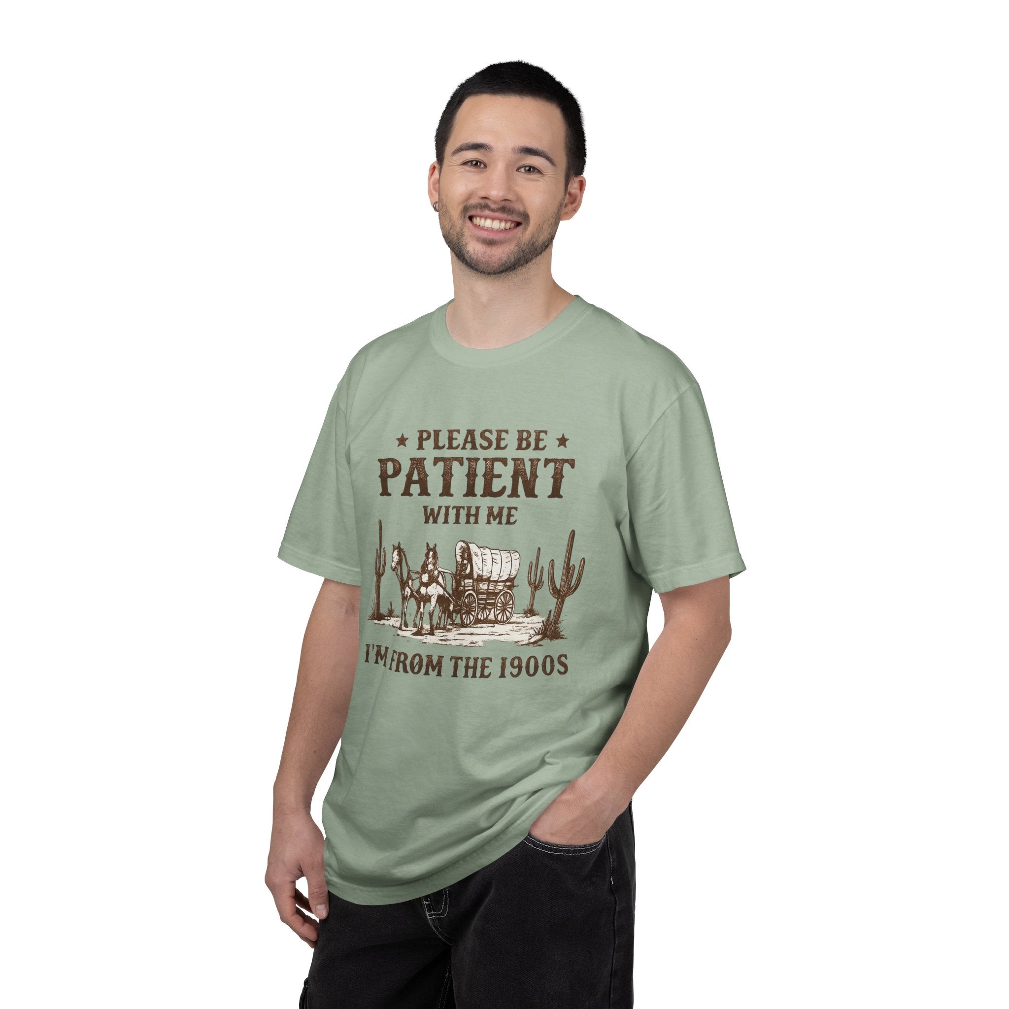 Vintage Western T-Shirt — “Please Be Patient With Me, I’m From The 1900s”