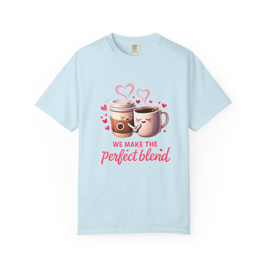 Perfect Blend Coffee Tee — 'We Make the Perfect Blend' Cute Couples T-Shirt