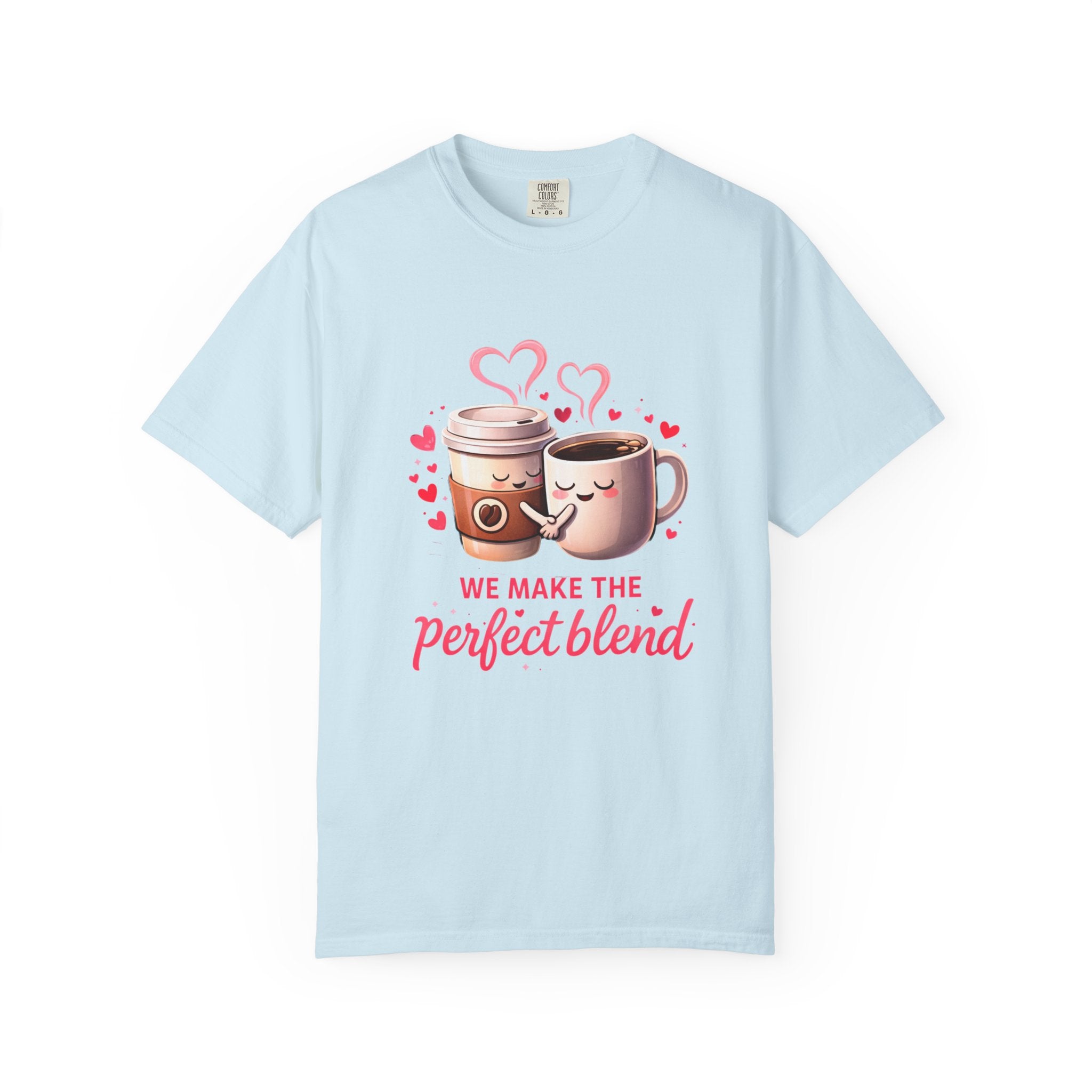 Perfect Blend Coffee Tee — 'We Make the Perfect Blend' Cute Couples T-Shirt