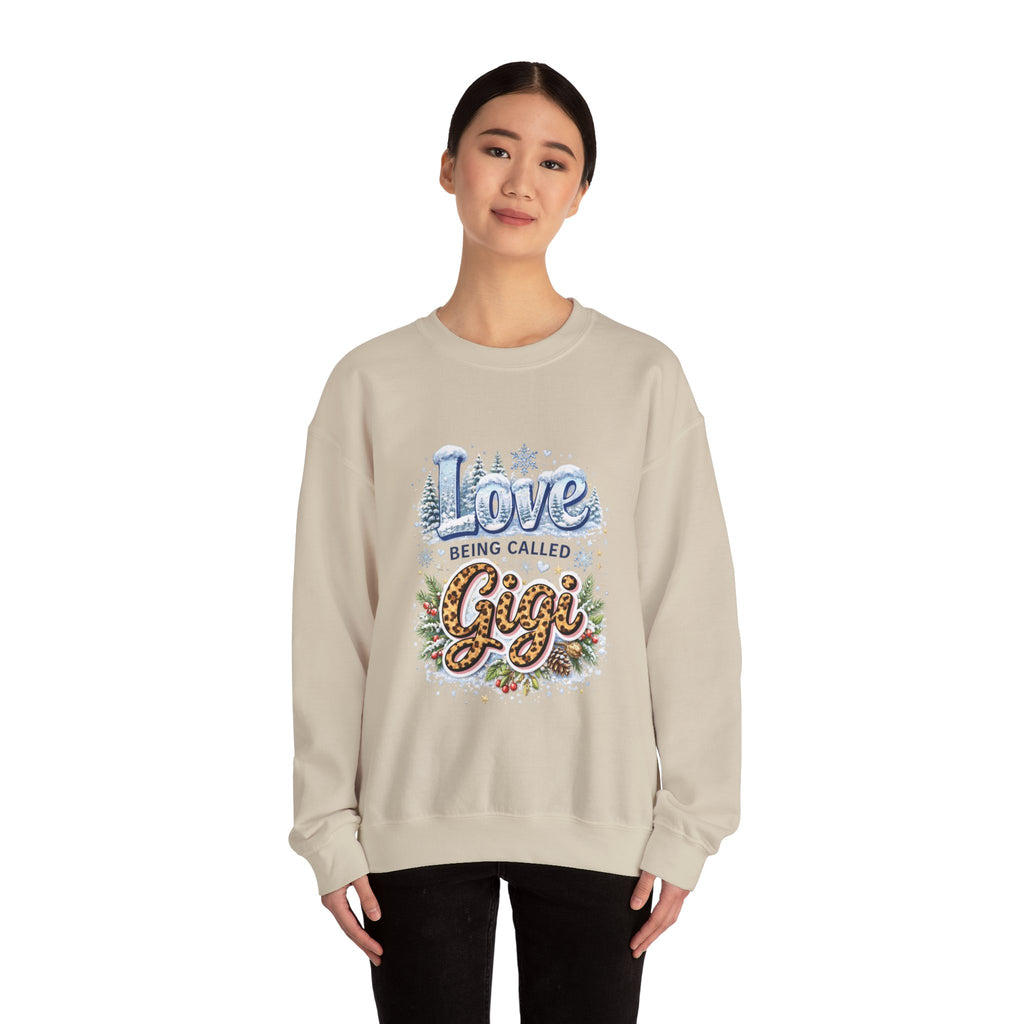 Gigi Sweatshirt - "Love Being Called Gigi" Cozy Grandma Crewneck, Holiday Gift