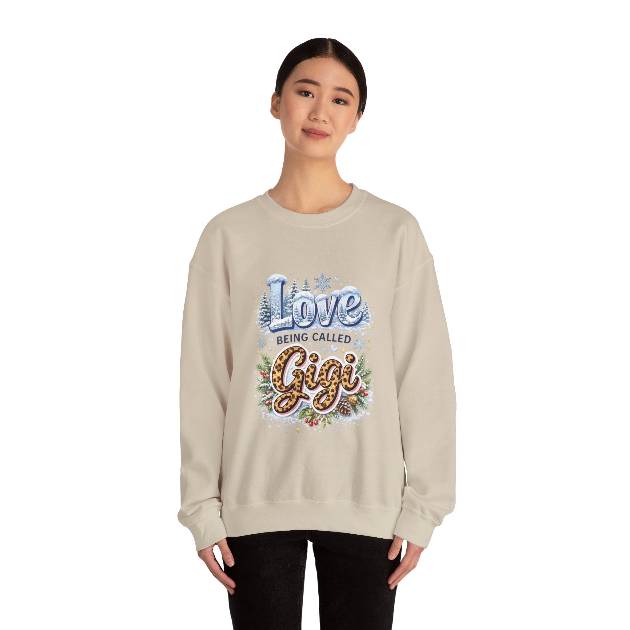 Gigi Sweatshirt - "Love Being Called Gigi" Cozy Grandma Crewneck, Holiday Gift