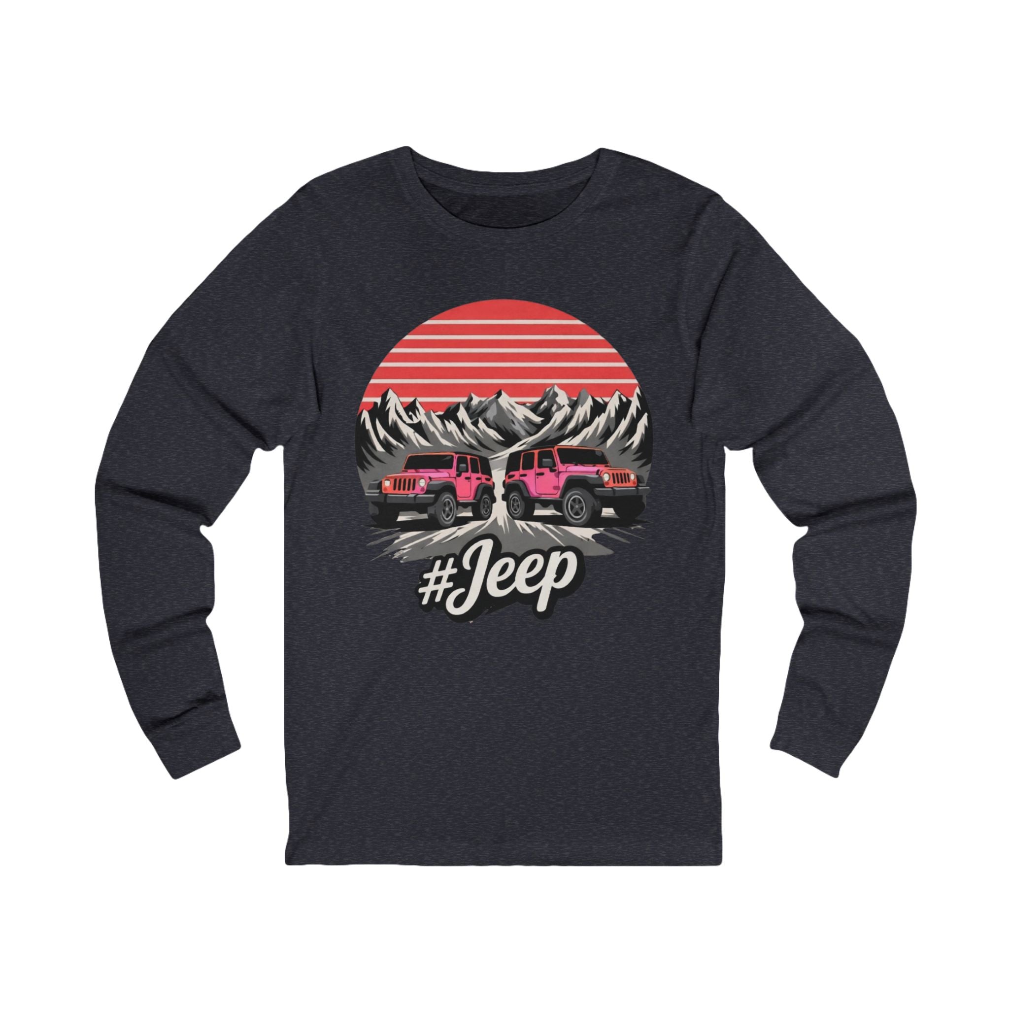 Jeep Off-Road Sunset Long Sleeve Tee