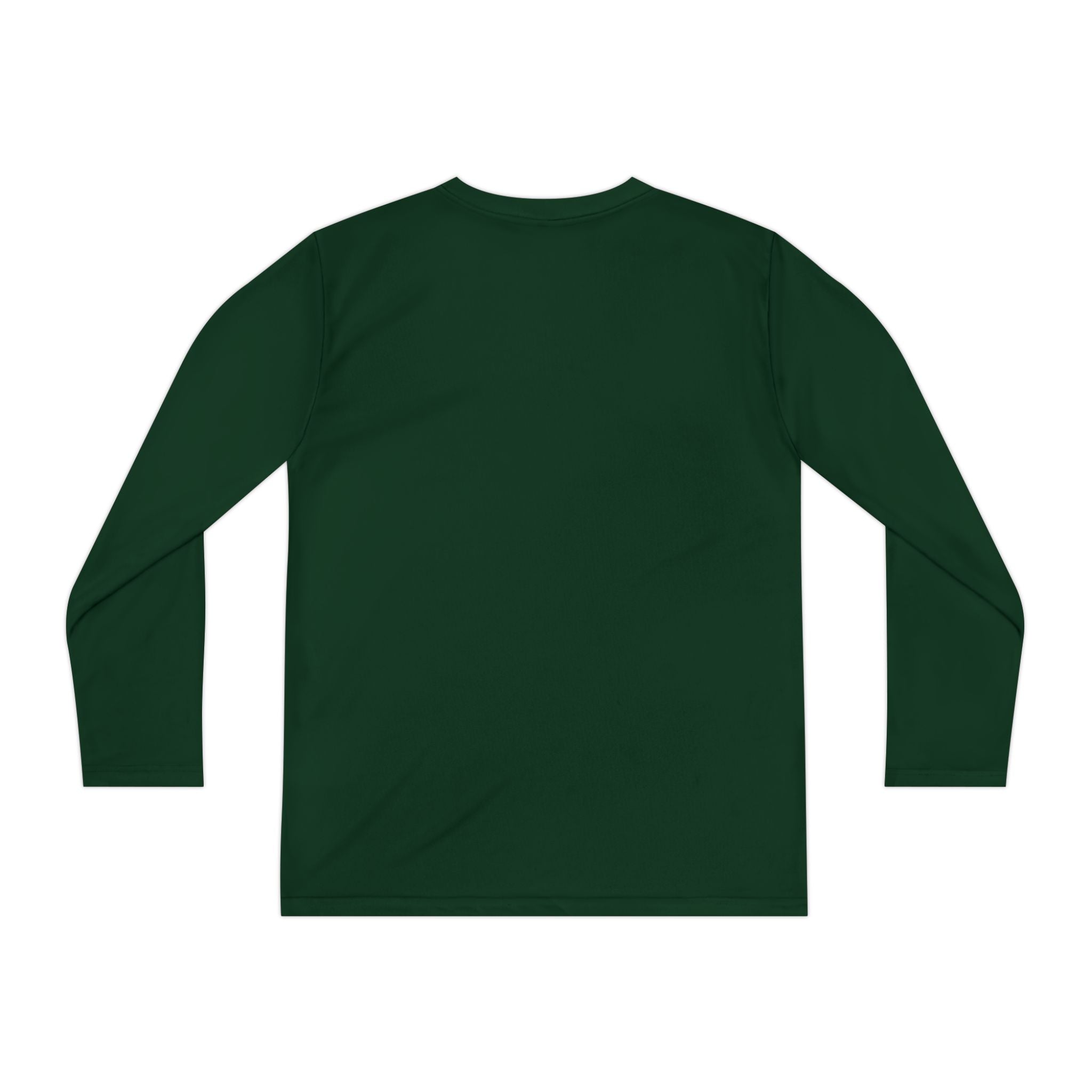 Youth Long Sleeve Tee — Winter Deer Forest Graphic