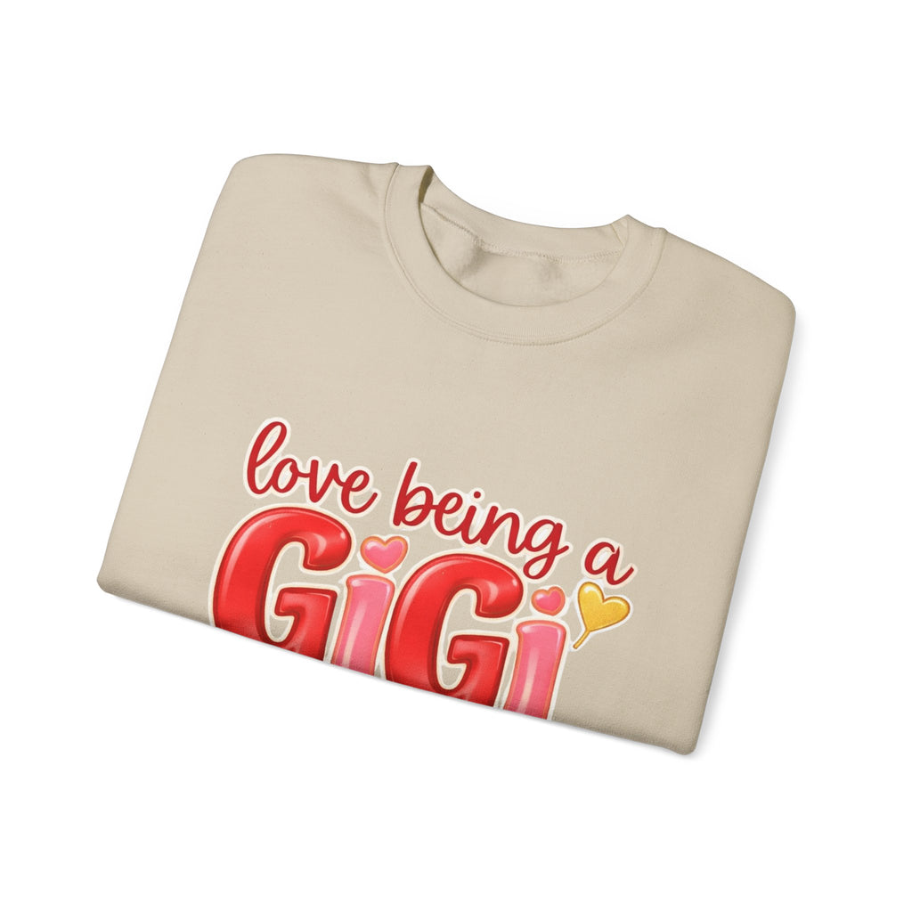 Love Being a GiGi Sweatshirt — Grandma Gift Crewneck