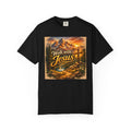 Walk with Jesus T-Shirt — Christian Faith Mountain Cross Tee