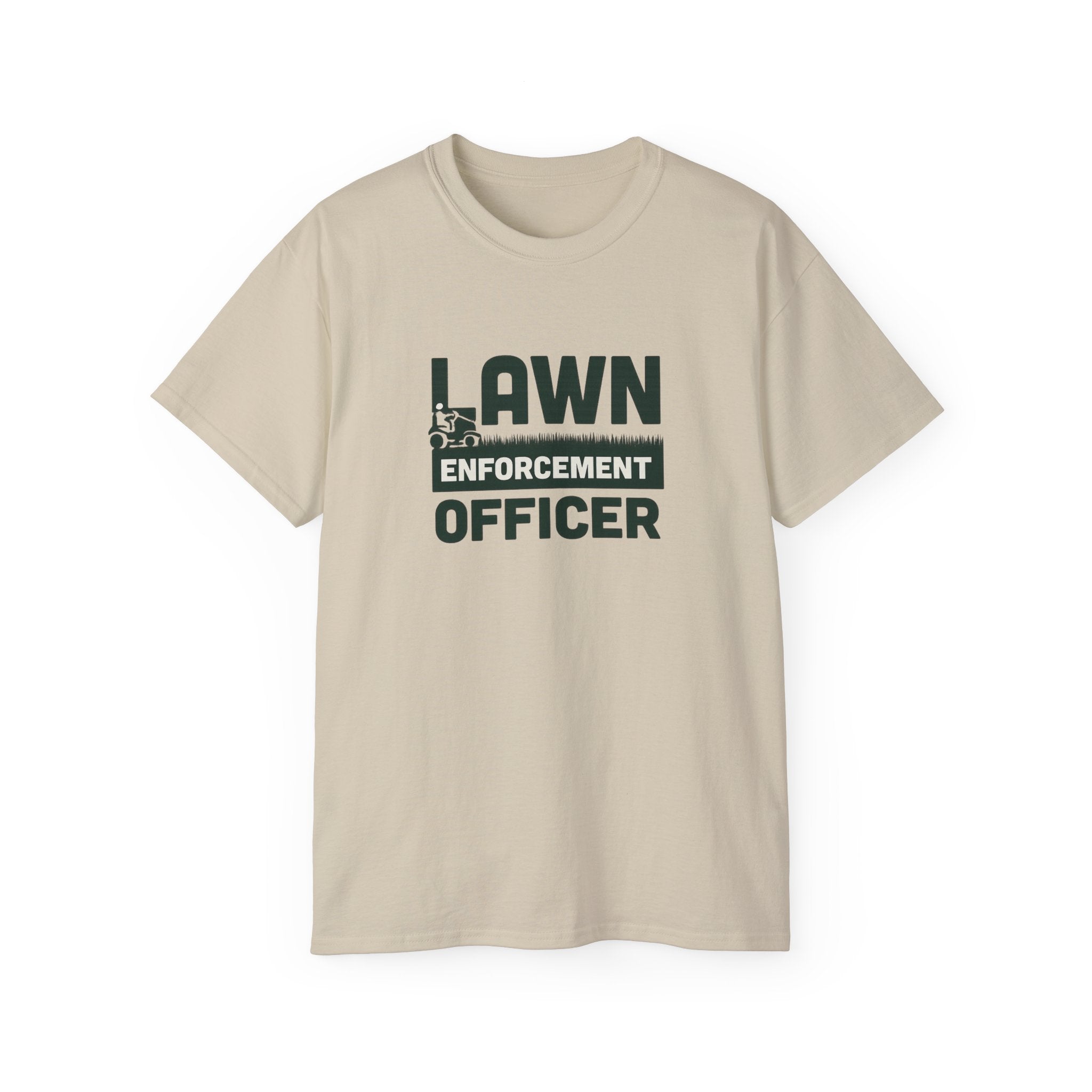 Lawn Enforcement Officer T‑Shirt — Funny Gardener Lawn Care Tee