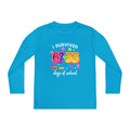 Youth Long Sleeve Tee — "I Survived 67+33 Days of School" Colorful Celebration Shirt