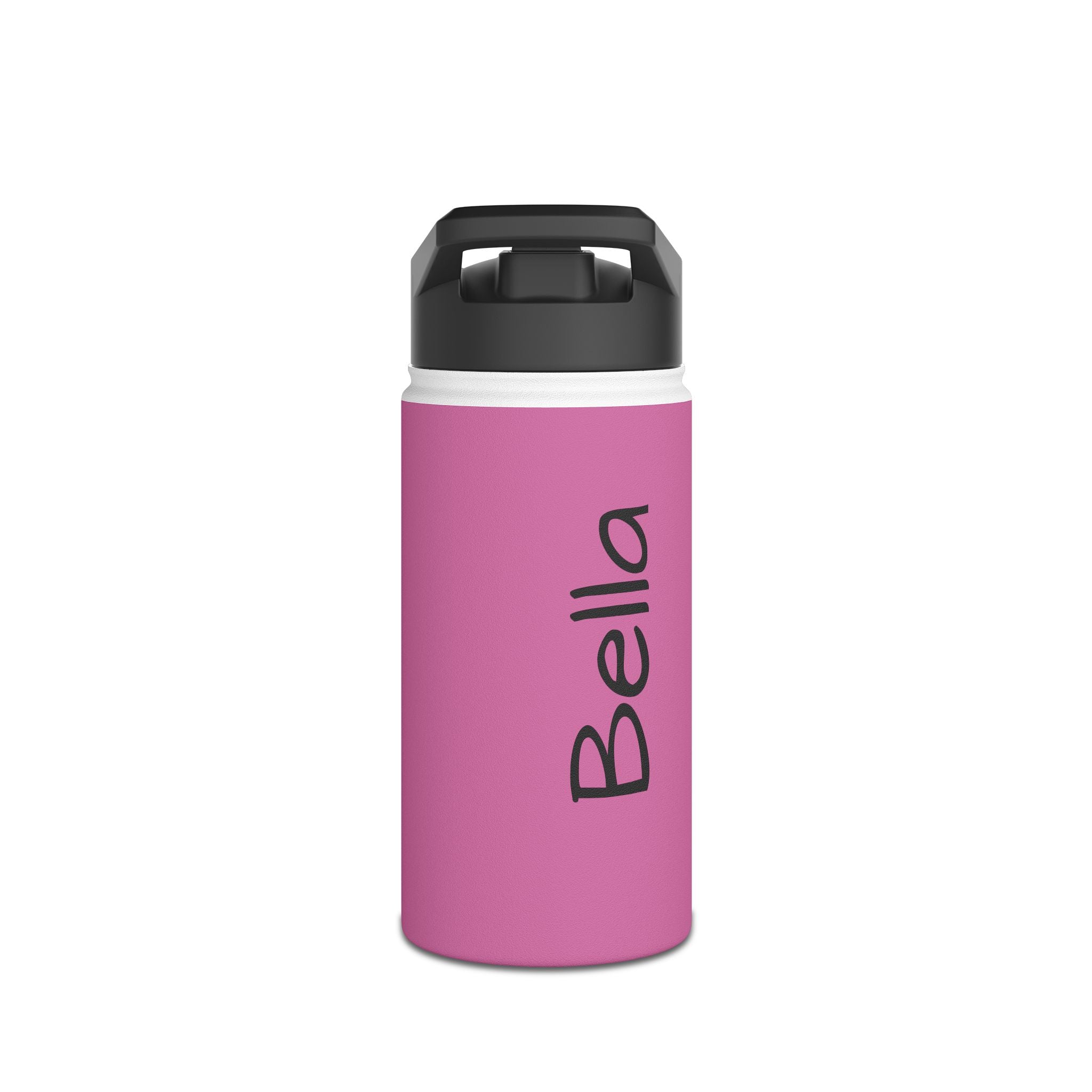 Cute Bunny Water Bottle — Personalized Kids Stainless Steel Bottle (Name Option)