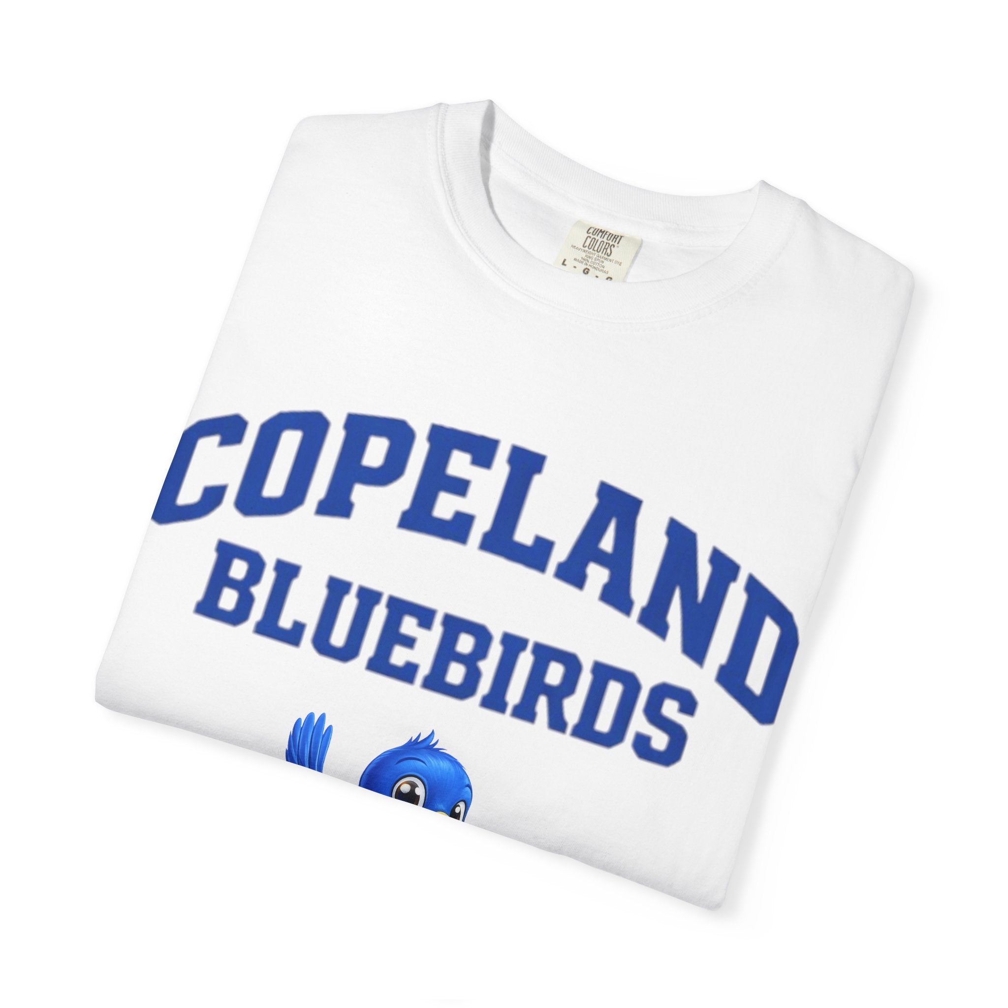 Copeland Bluebirds T-Shirt — Cute Bluebird School Spirit Tee