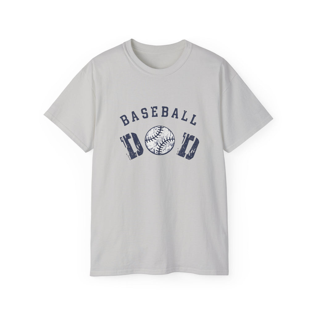 Baseball Dad T-Shirt — Vintage Baseball Graphic Tee for Fathers