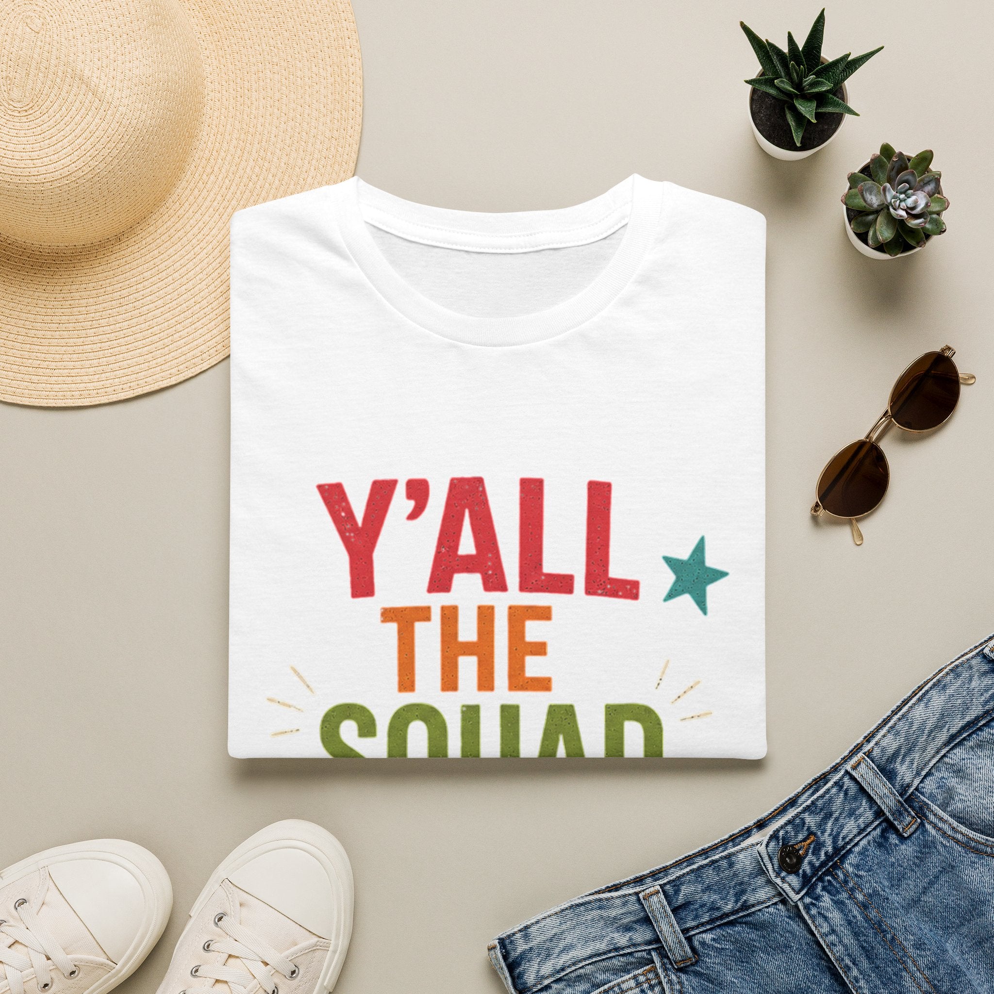 Y'all The Squad Is Back T-Shirt — Retro Colorful Reunion Tee