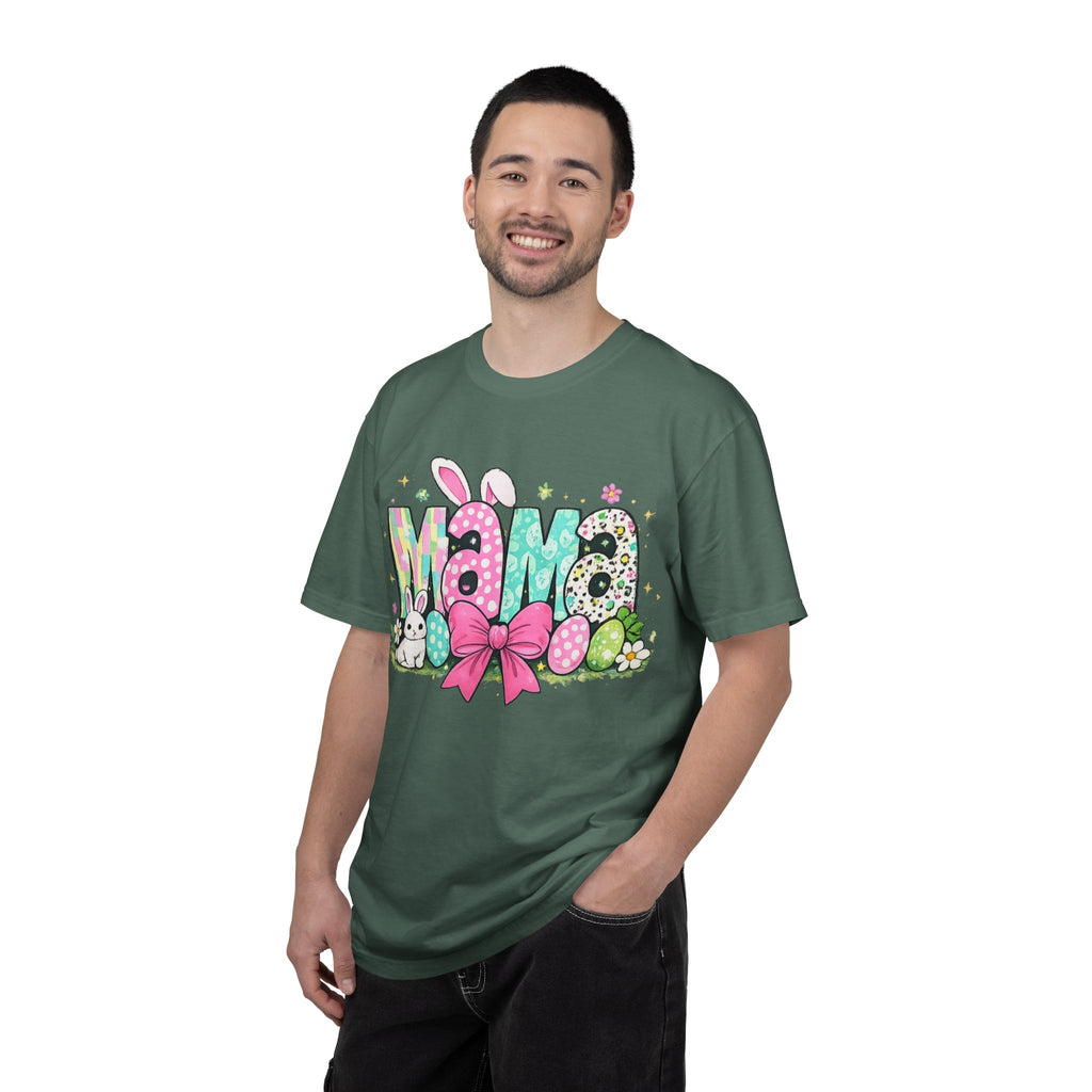 Mama Easter T-Shirt — Pastel Bunny & Egg Spring Shirt