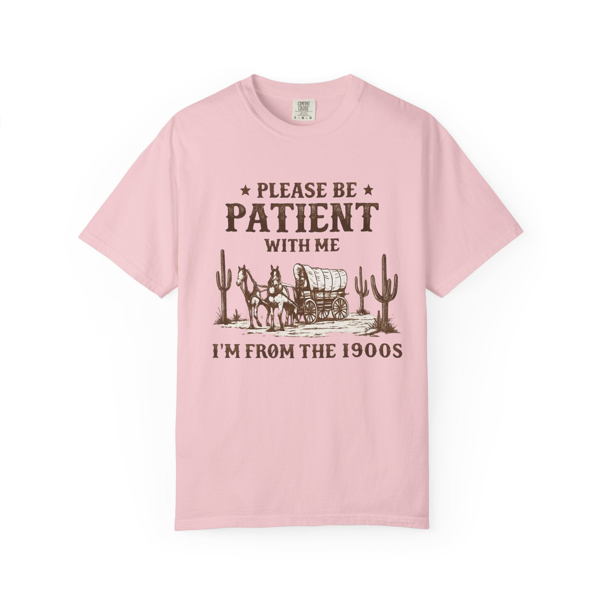 Vintage Western T-Shirt — “Please Be Patient With Me, I’m From The 1900s”