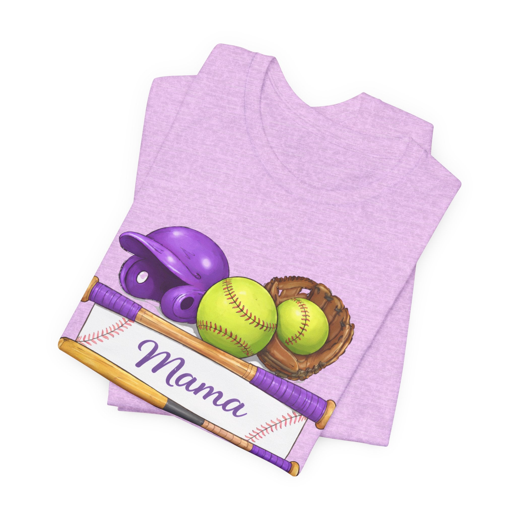 Mama Softball Mom T-Shirt