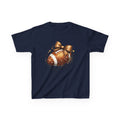 Kids Tee — 'Biggest Fan' Glitter Football Design