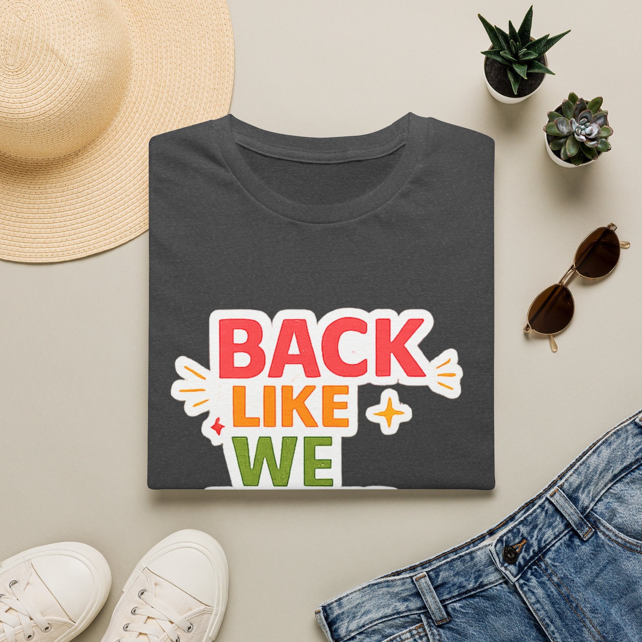Back Like We Never Left T-Shirt — Retro Bold Reunion Tee