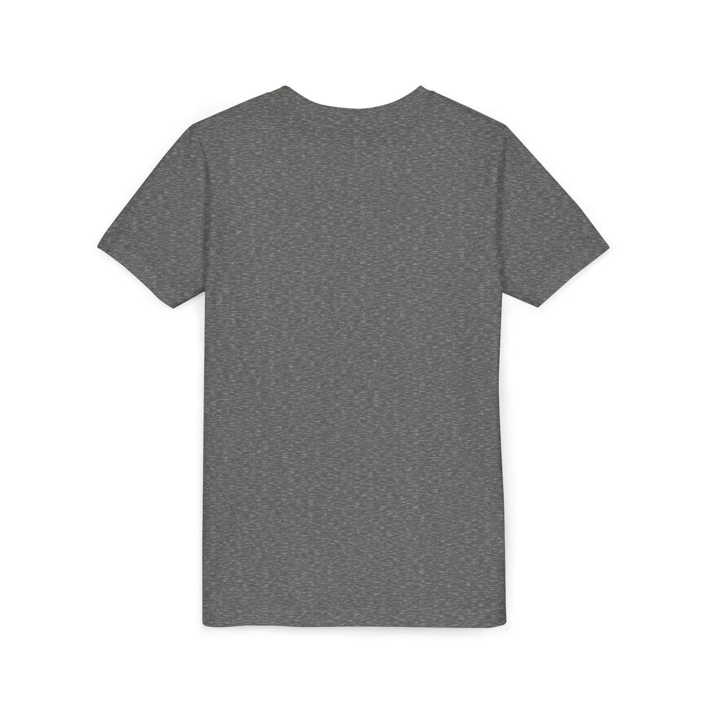 Youth K Monogram Pencil Tee — Kids Initial Letter K School Shirt
