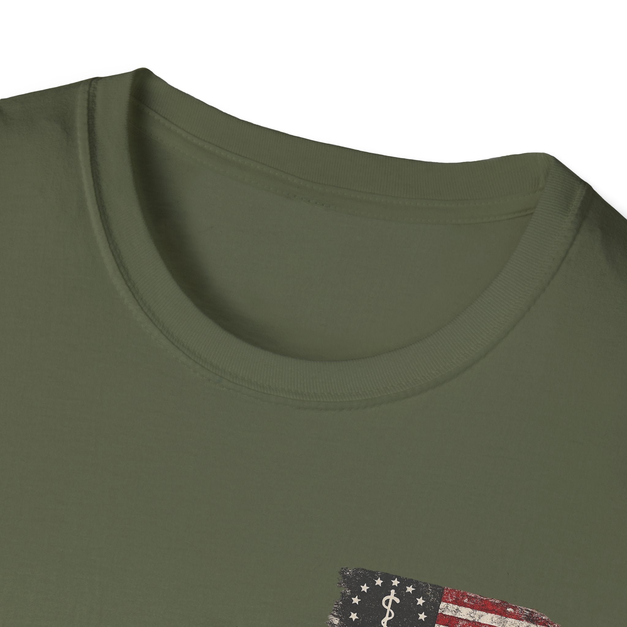 Emotional Support Husband T-Shirt — Patriotic "Do Not Pet" Graphic Tee