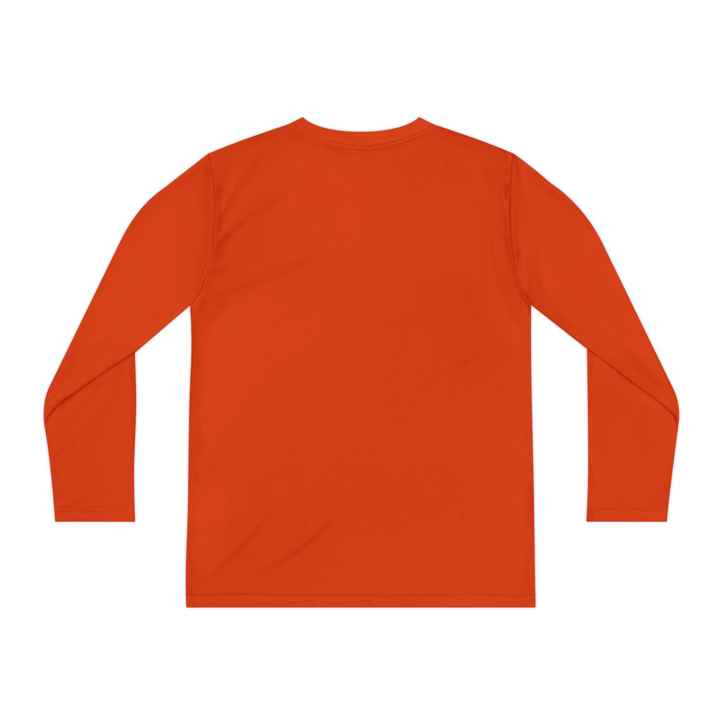 Youth Long Sleeve Tee — Winter Deer Forest Graphic