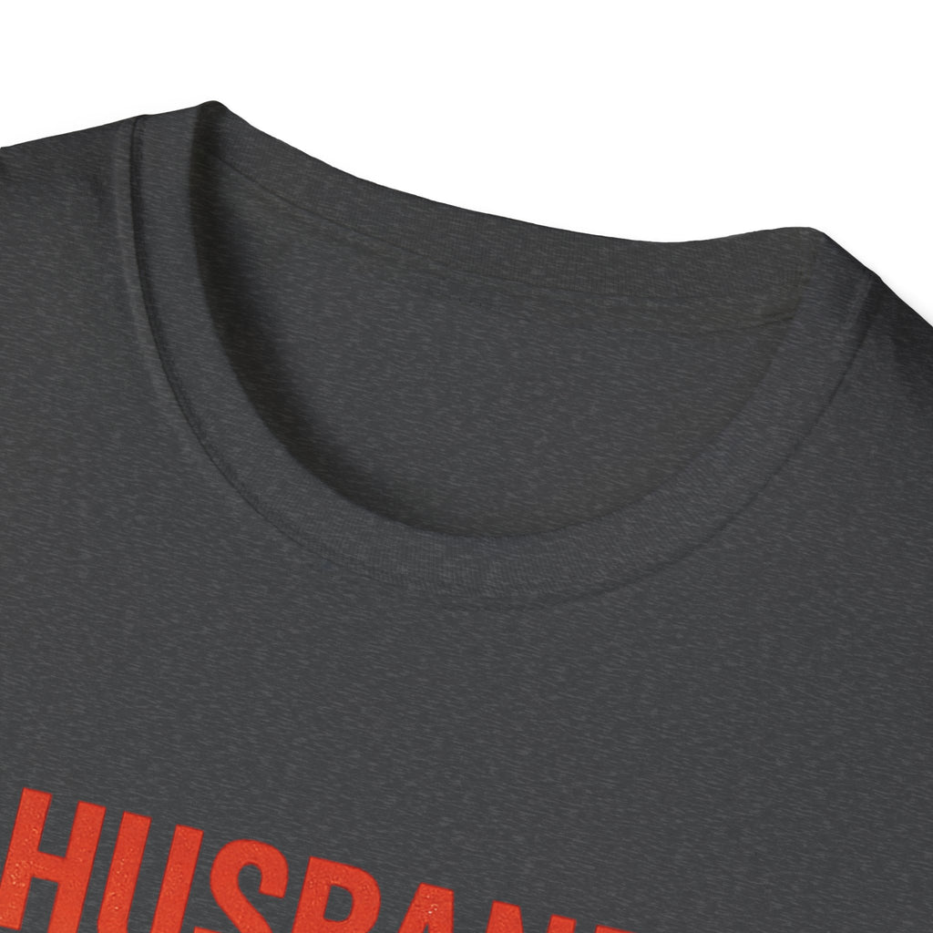 Father & Husband Role Call T‑Shirt — 'Husband Father Leader Mentor Brave Protector Hero'