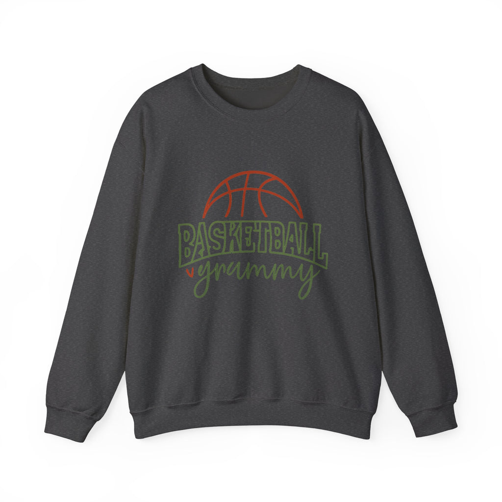 Basketball Grammy Sweatshirt — Cozy Basketball Mom/Grandma Crewneck