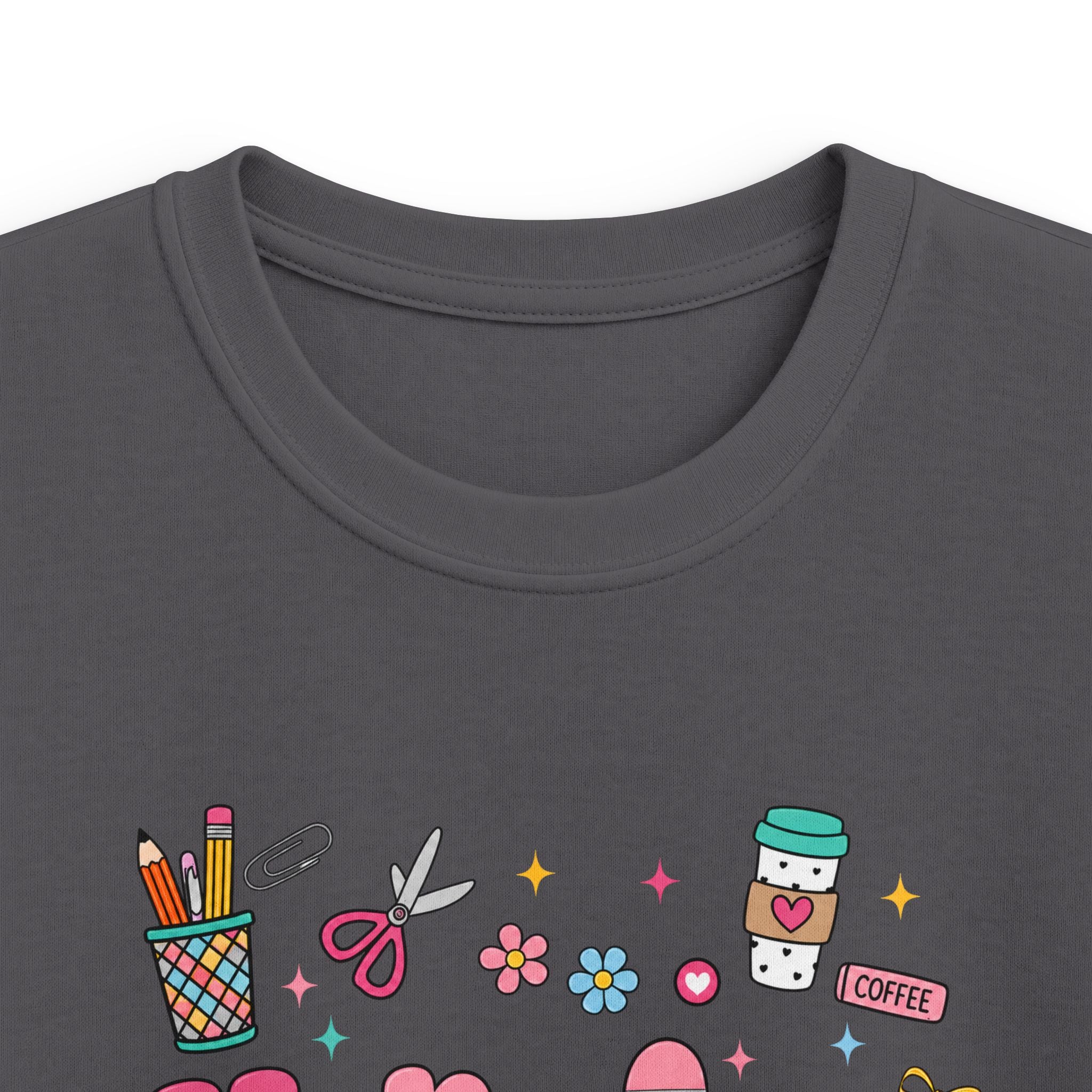 Kids 'Kindergarten' Cute Doodles T-Shirt — Colorful Back-to-School Tee for Girls & Boys