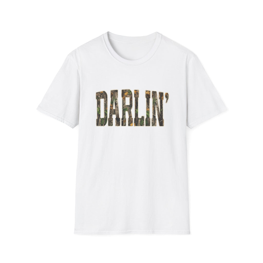 Darlin' Camo Graphic T‑Shirt — Casual Southern Country Tee