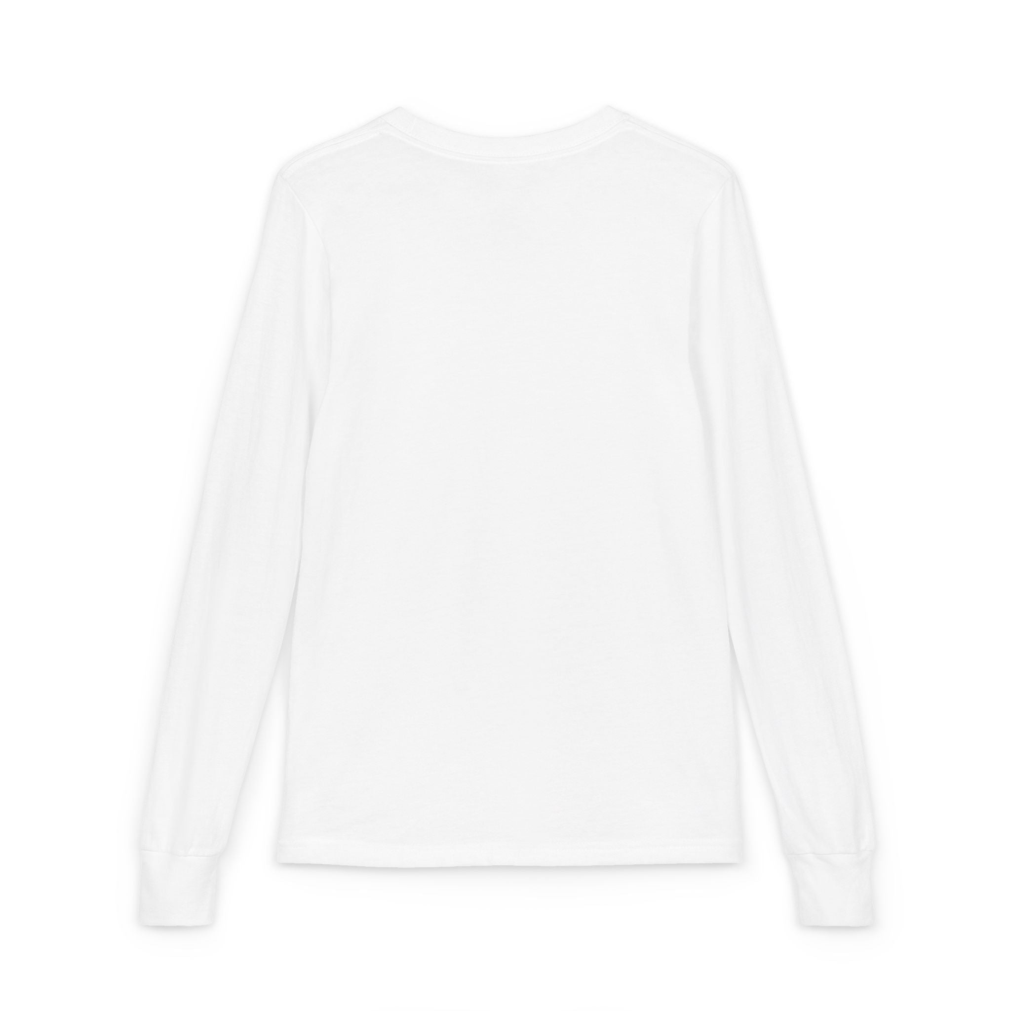 Youth Long Sleeve Tee — "Spooky Mini" Halloween Ghost & Pumpkin Kids Shirt