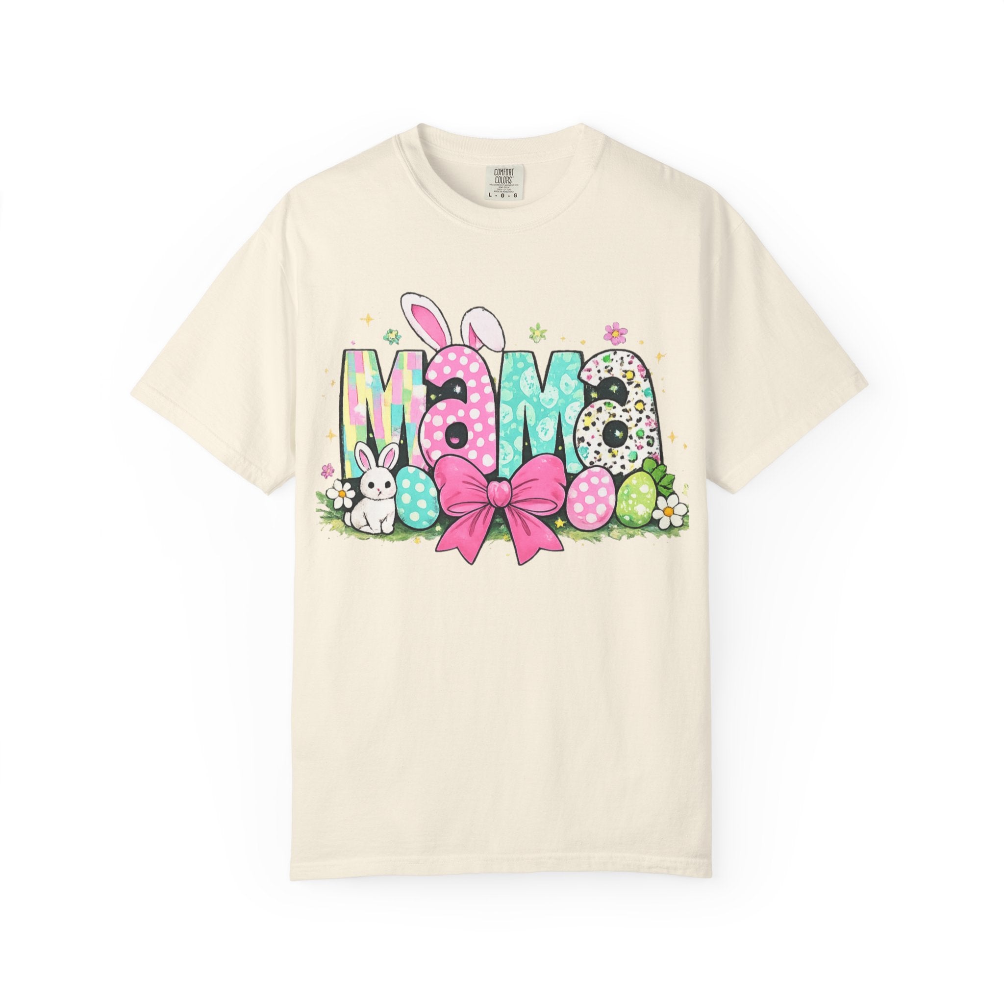 Mama Easter T-Shirt — Pastel Bunny & Egg Spring Shirt