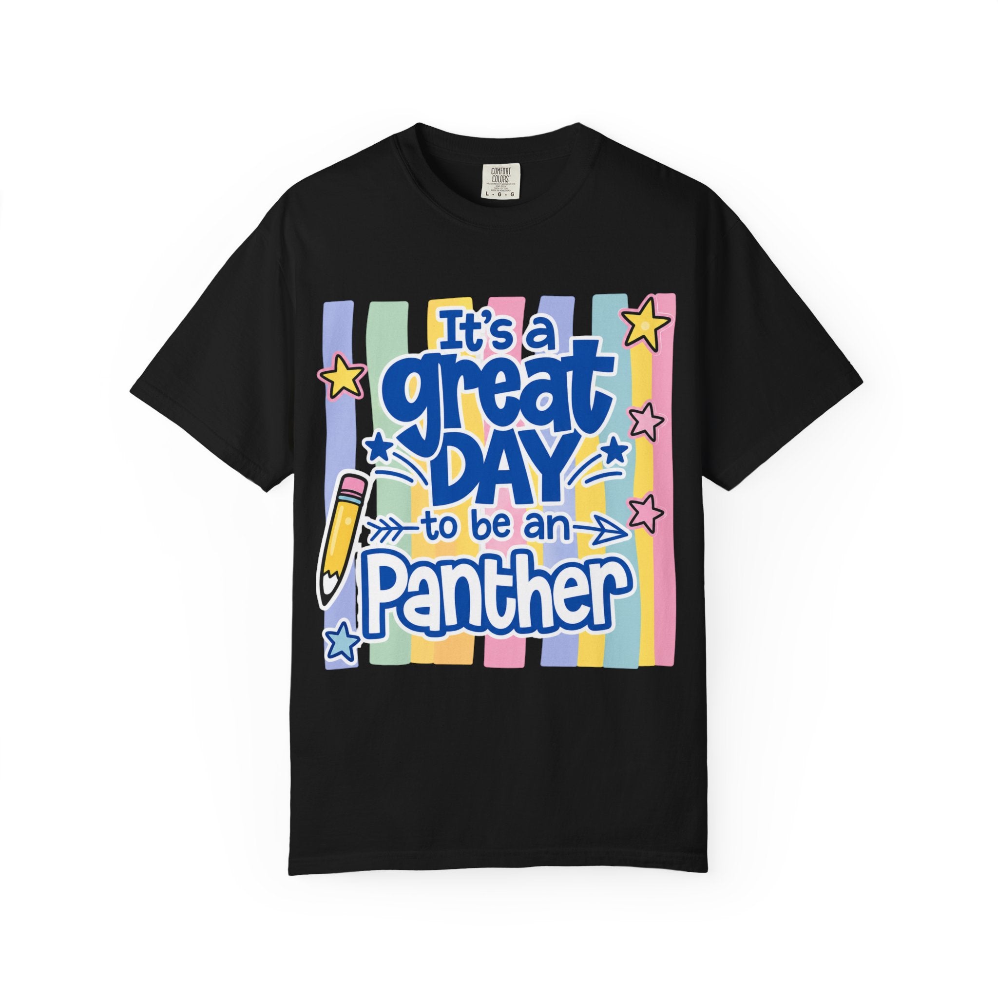 It’s a Great Day to Be a Panther T-Shirt — Cute Retro School Spirit Tee