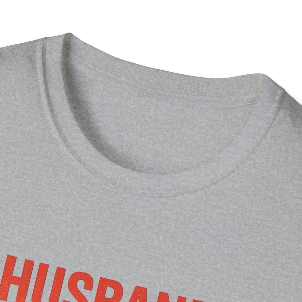 Father & Husband Role Call T‑Shirt — 'Husband Father Leader Mentor Brave Protector Hero'