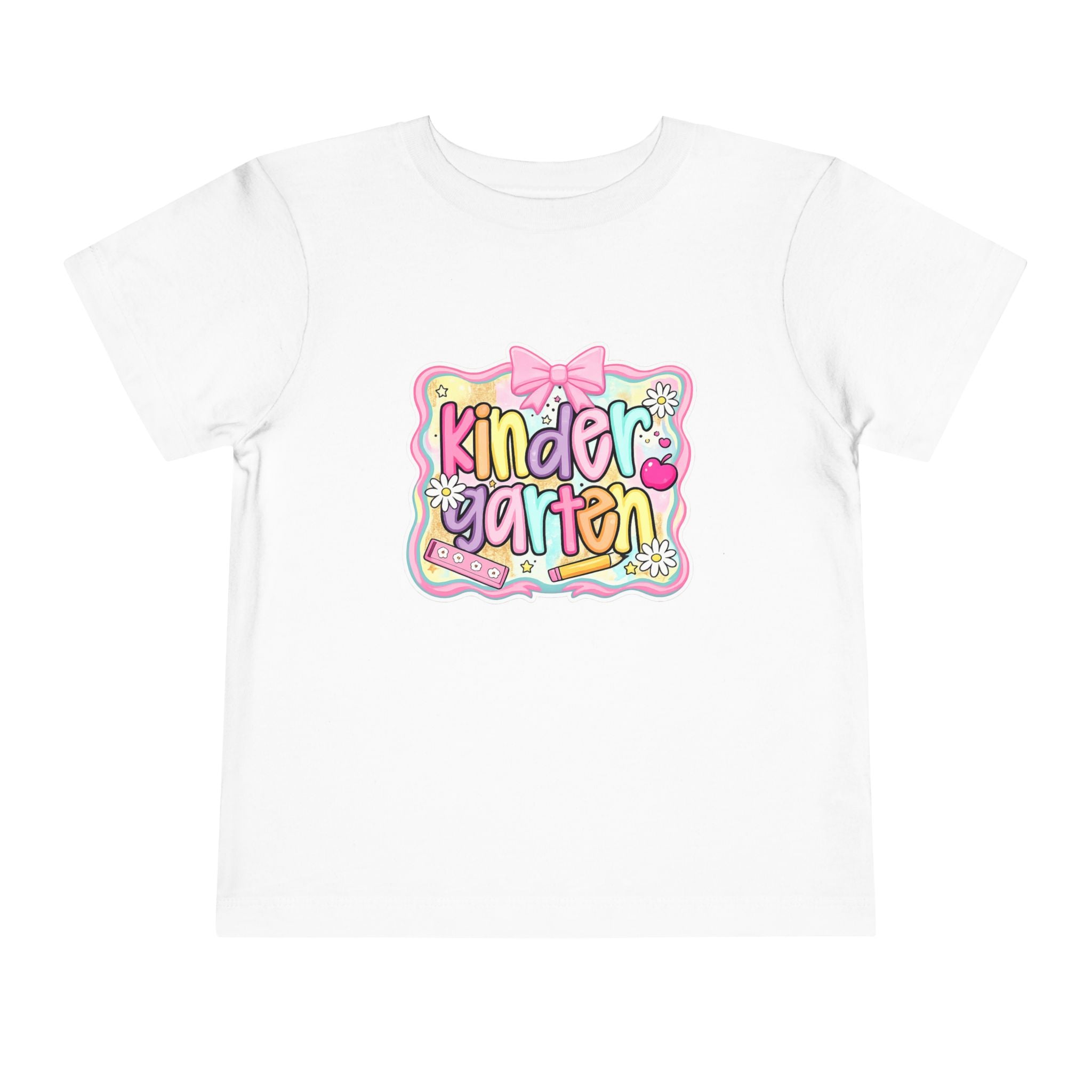 Kindergarten Cute Graphic Toddler Tee — Back to School Shirt