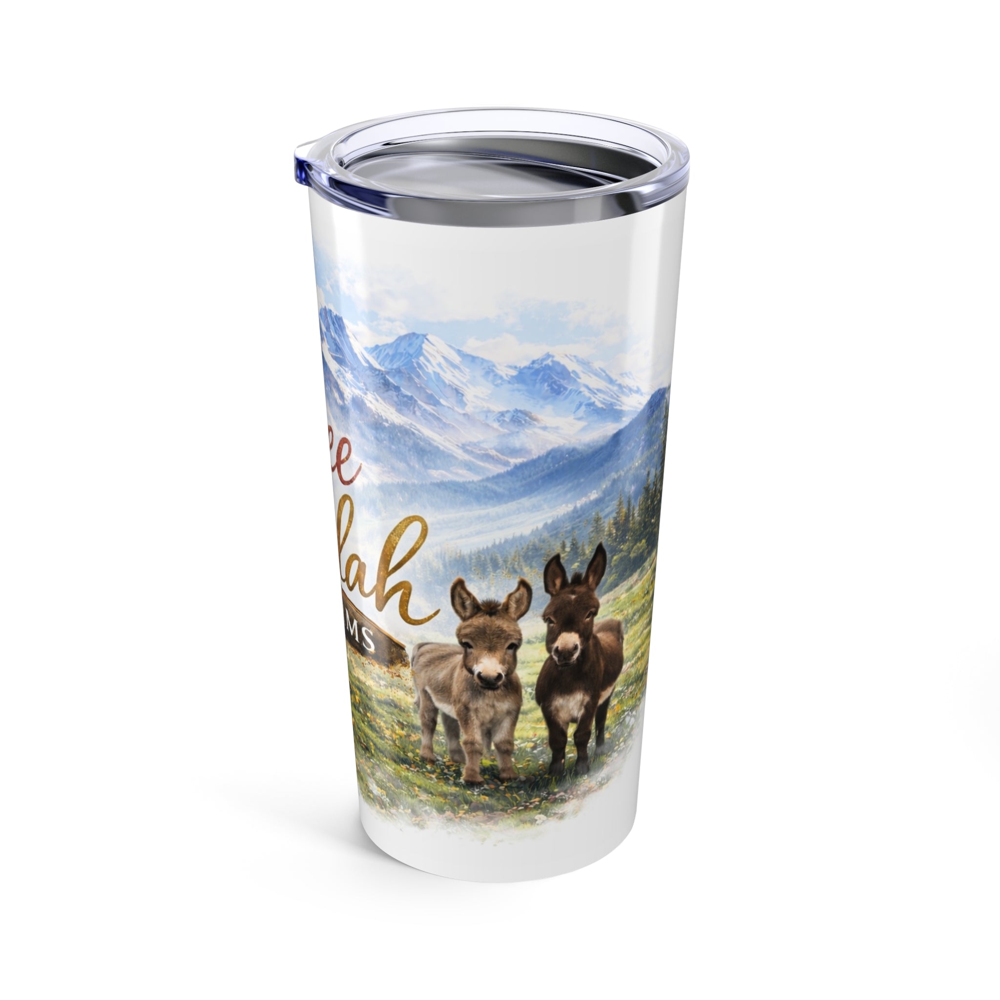 Boujee Beulah Farms 20oz Tumbler — Mountain Cow Ranch Insulated Travel Cup