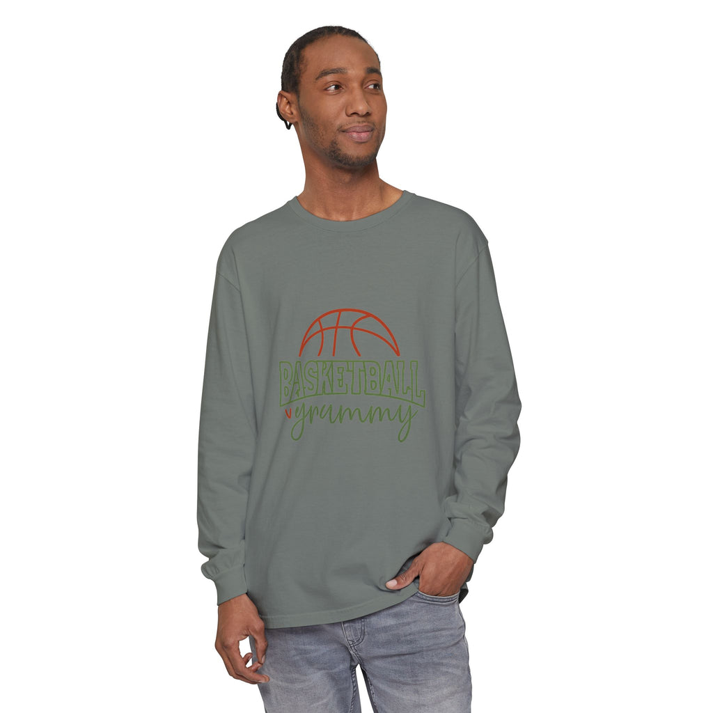 Basketball Mommy Long Sleeve Tee