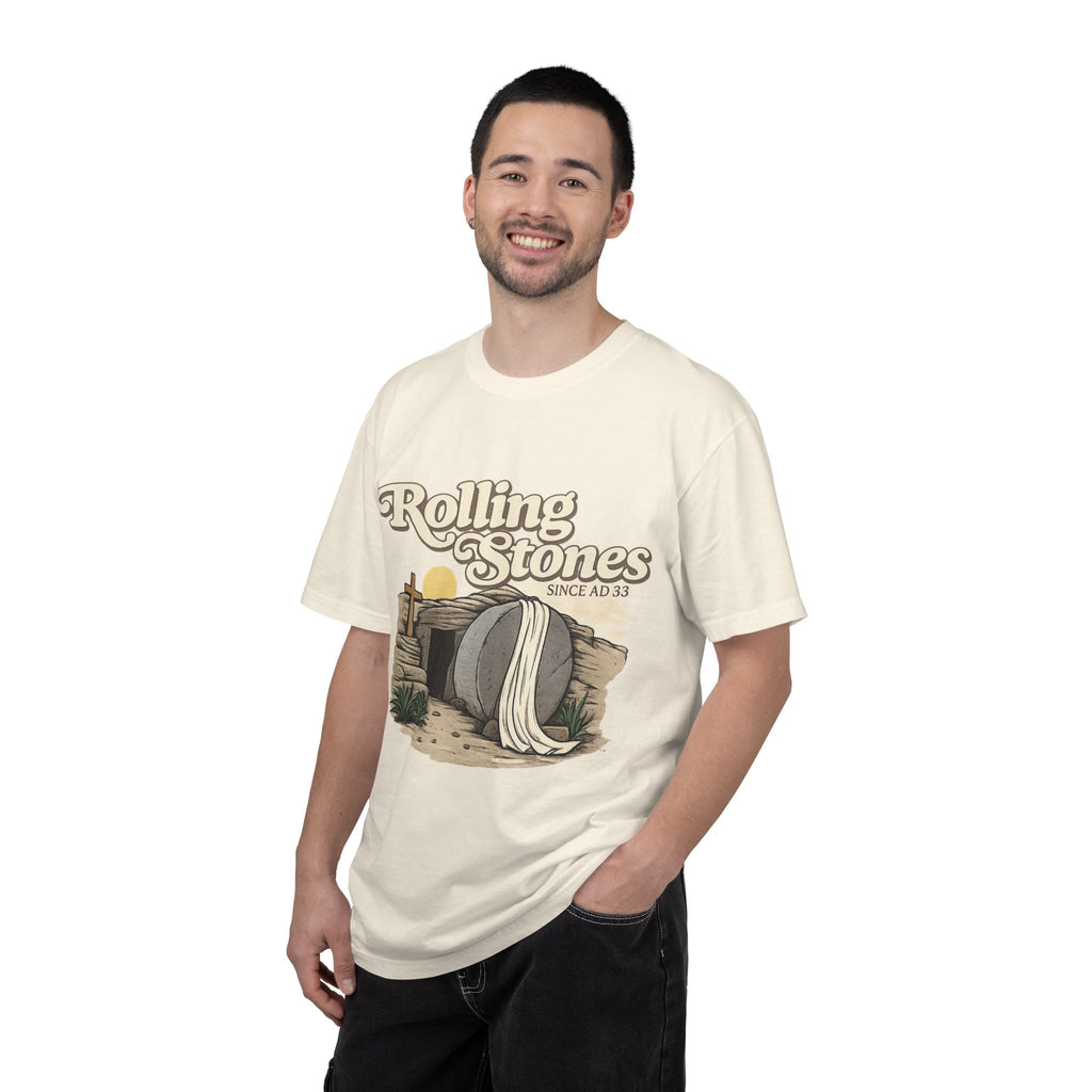 T-Shirt — Vintage 'Rolling Stones' Tomb Design