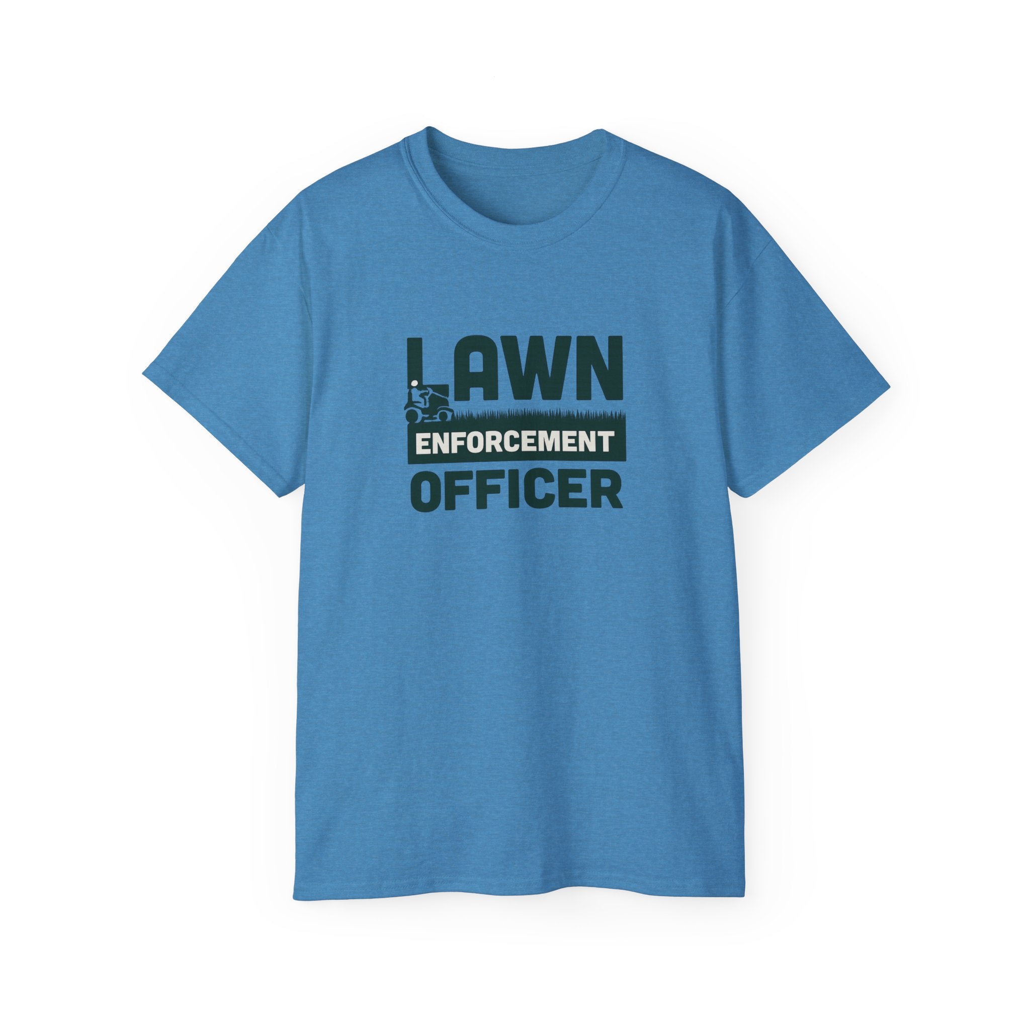 Lawn Enforcement Officer T‑Shirt — Funny Gardener Lawn Care Tee