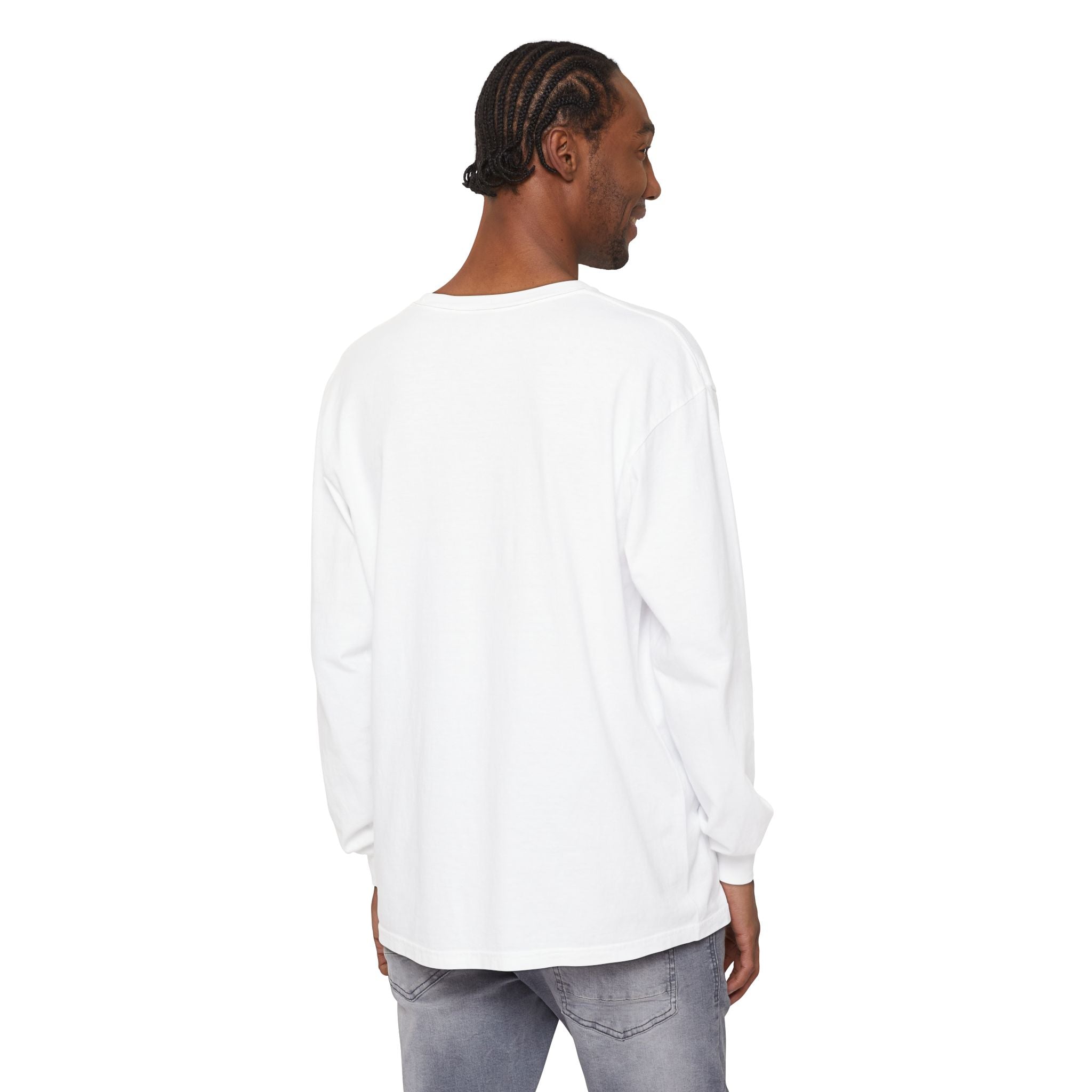 Motherhood Graphic Long Sleeve Tee — "Mother Doodle: Some days I rock it"