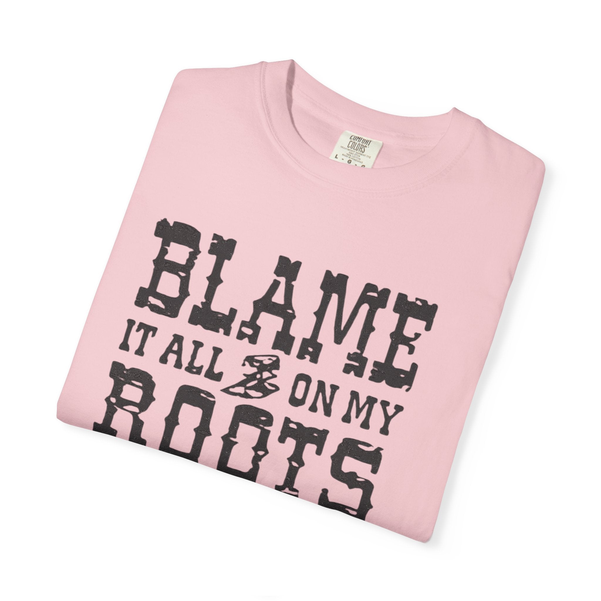 Blame It All On My Roots Country Graphic T-Shirt